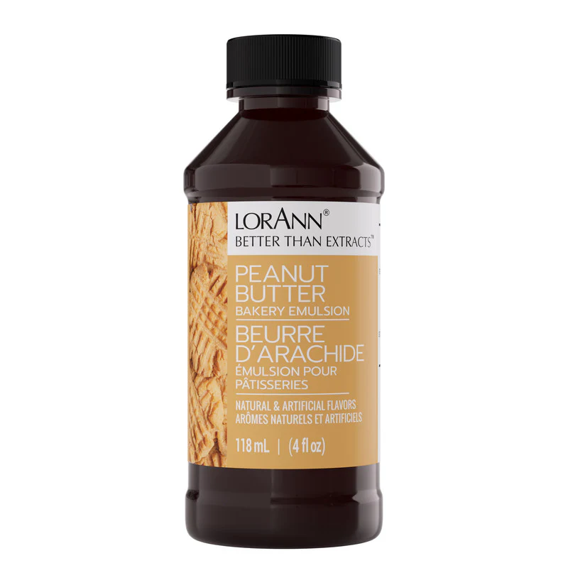 Peanut Butter Bakery Emulsion (Peanut Free) - 4 oz., 16 oz. 1 Gallon, 5 Gallons - Bakery Emulsions Canada - Ships Free Within Canada on Orders Above CAD $199