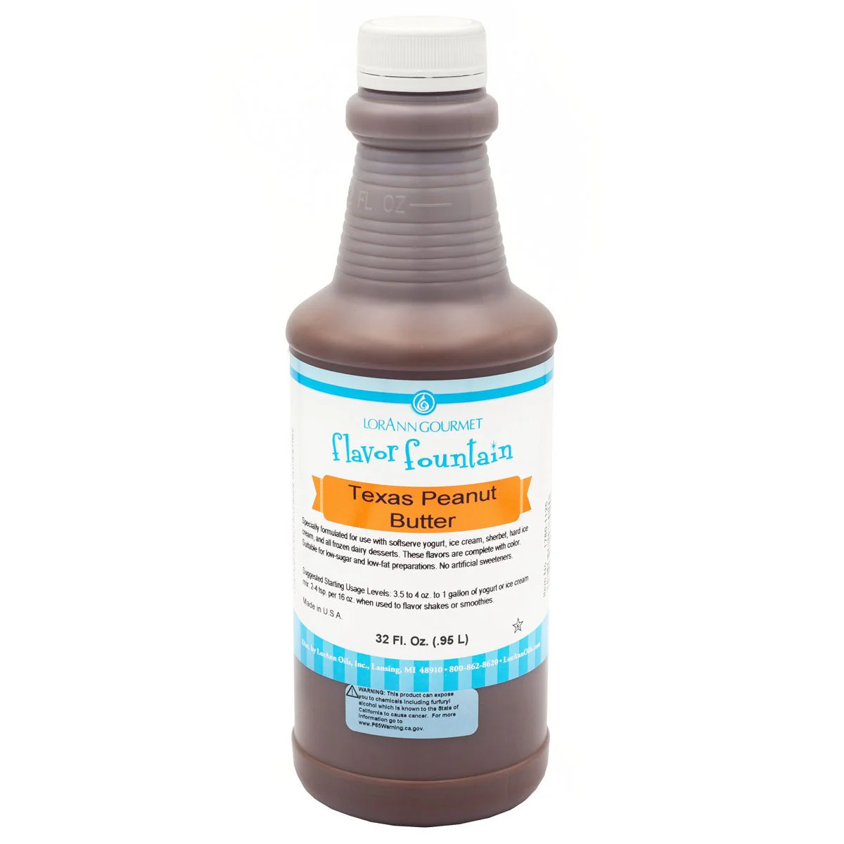 Texas Peanut Butter Flavor - 4 oz. - 32 oz. - Ice Cream and Beverage Flavors - LorAnn Oils - Canadian Distribution - Ships Free Within Canada on Orders Above CAD $199 - Image 7