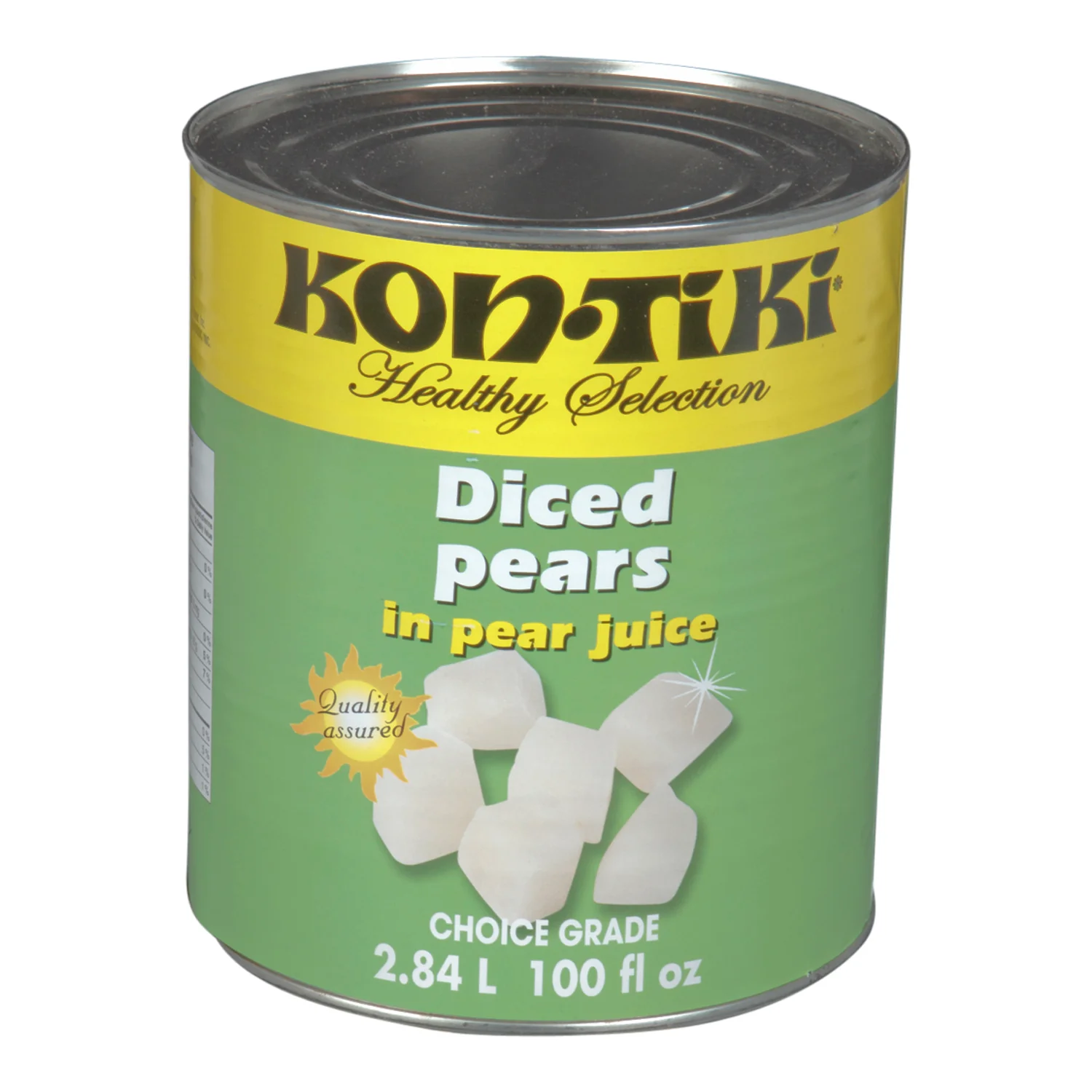 Pear Diced In Natural Juice - 6 x 2.84 L - Kontiki - Restaurant and Foodservice Ingredients - Canadian Distribution - Ships Free Within Canada on Orders Above CAD $199 - Image 4