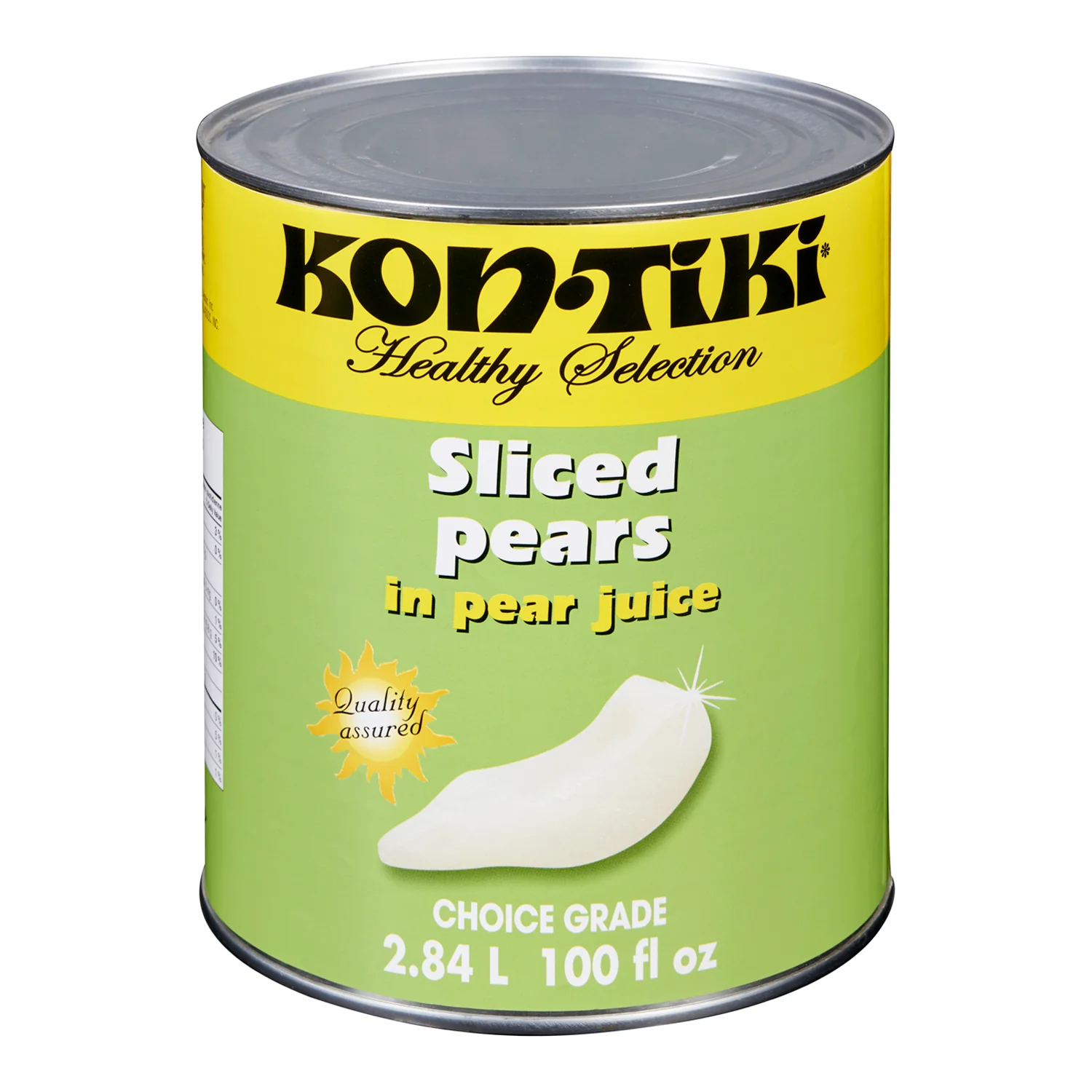 Pear Sliced In Natural Juice - 6 x 2.84 L - Kontiki - Restaurant and Foodservice Ingredients - Canadian Distribution - Ships Free Within Canada on Orders Above CAD $199 - Image 3