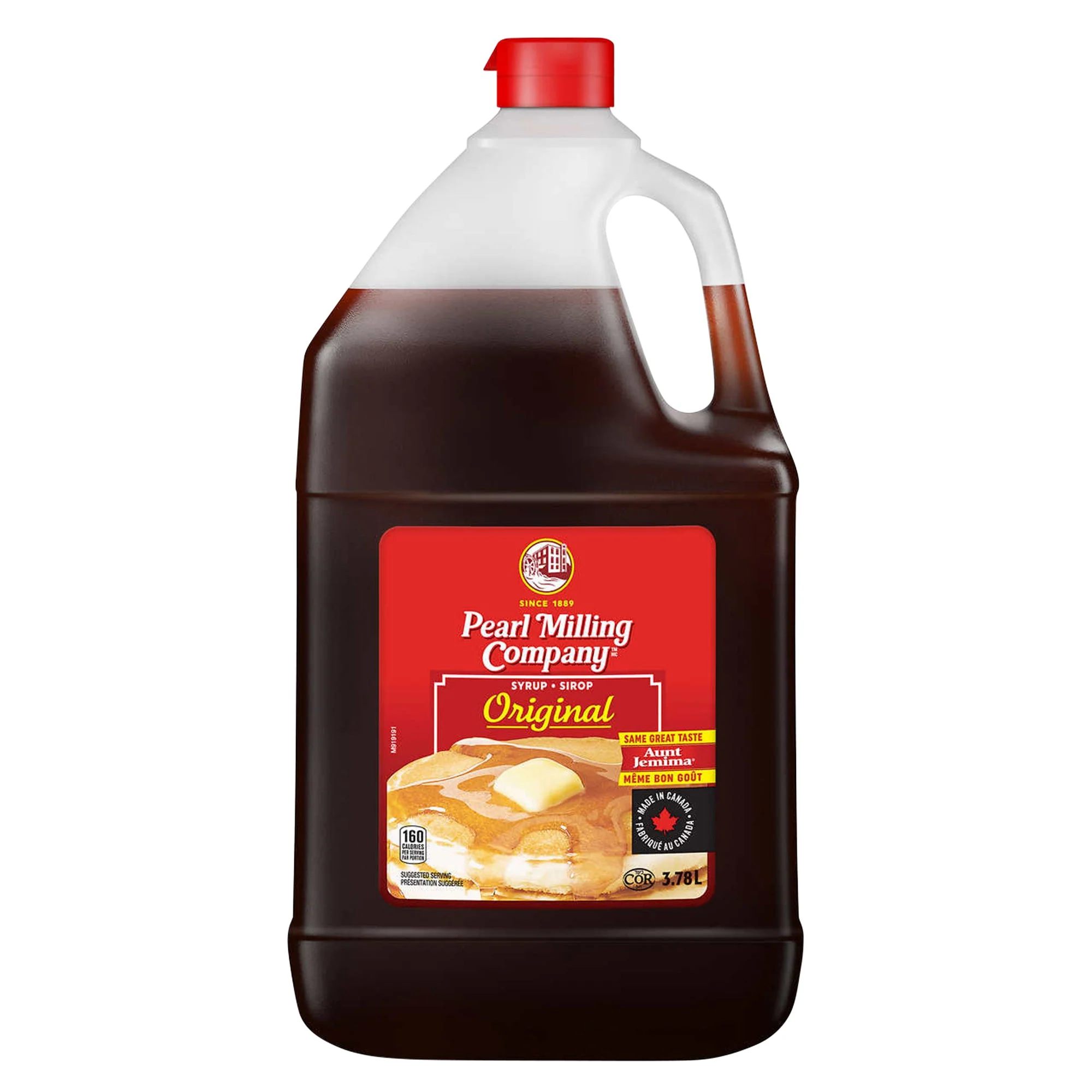 Pearl Milling Company Original Syrup - 4 x 3.78 L - Grocery and Food Items - Canadian Distribution - Ships Free Within Canada on Orders Above CAD $199