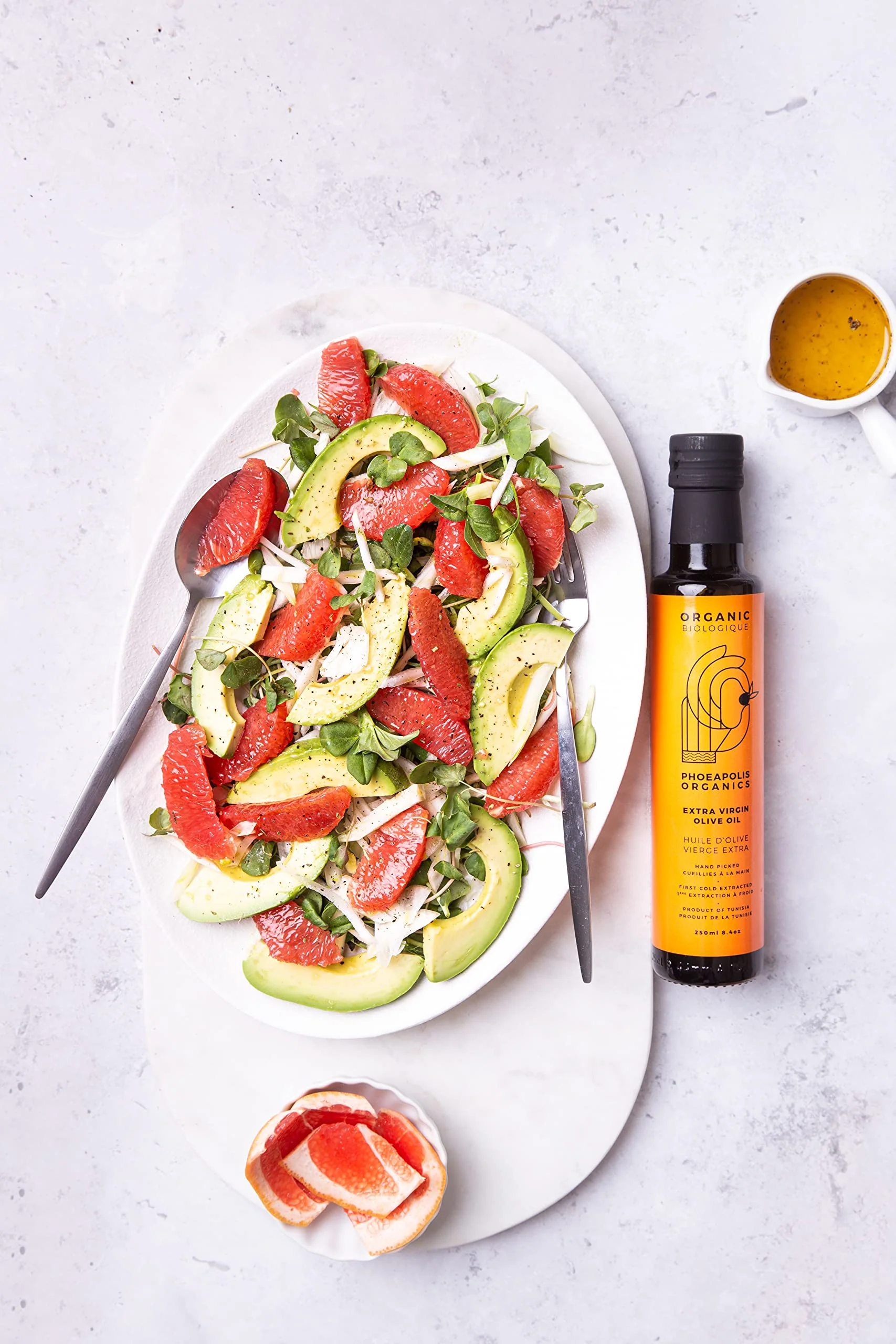 PHOEAPOLIS ORGANICS Extra Virgin First Cold Pressed Olive Oil – Delicate Flavor, 500 ml - Canadian Distribution - Ships Free Within Canada on Orders Above CAD $199 - Image 6