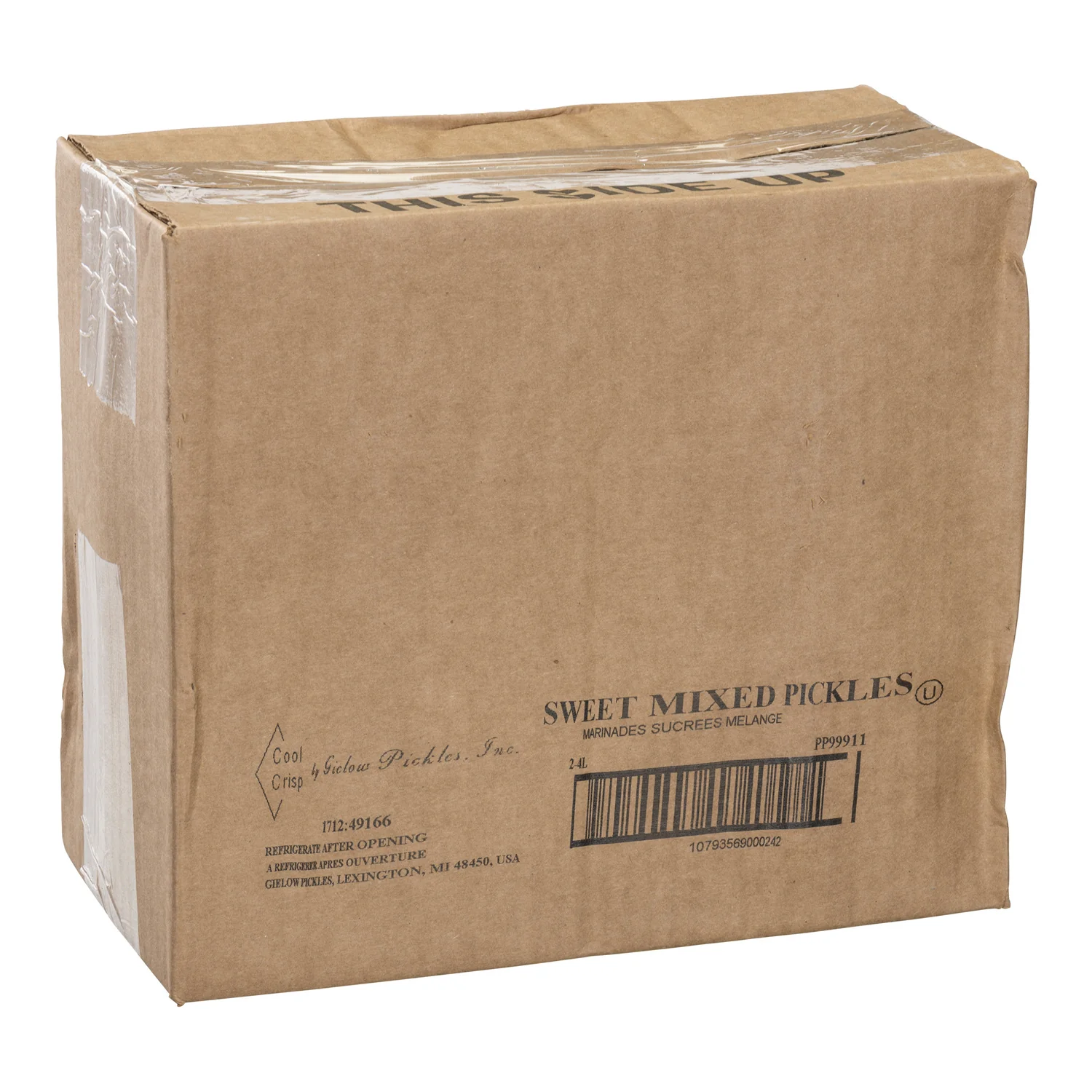 Pickle Sweet Mixed - 2 x 4 L - Cool Crisp - Restaurant and Foodservice Ingredients - Canadian Distribution - Ships Free Within Canada on Orders Above CAD $199 - Image 3