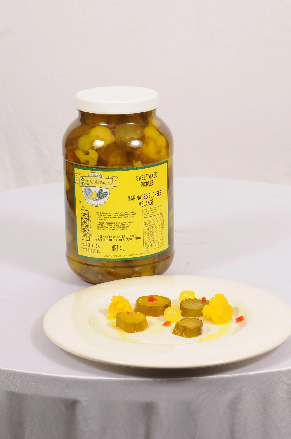 Pickle Sweet Mixed - 2 x 4 L - Cool Crisp - Restaurant and Foodservice Ingredients - Canadian Distribution - Ships Free Within Canada on Orders Above CAD $199 - Image 6