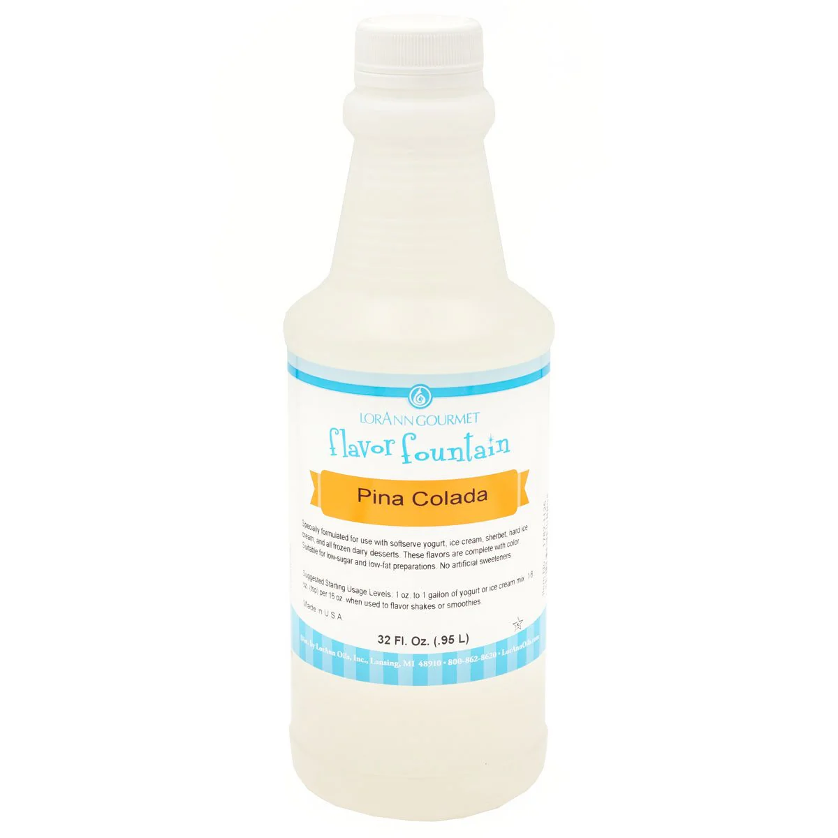 Pina Colada Flavor - 4 oz. - 32 oz. - Ice Cream and Beverage Flavors - LorAnn Oils - Canadian Distribution - Ships Free Within Canada on Orders Above CAD $199 - Image 2