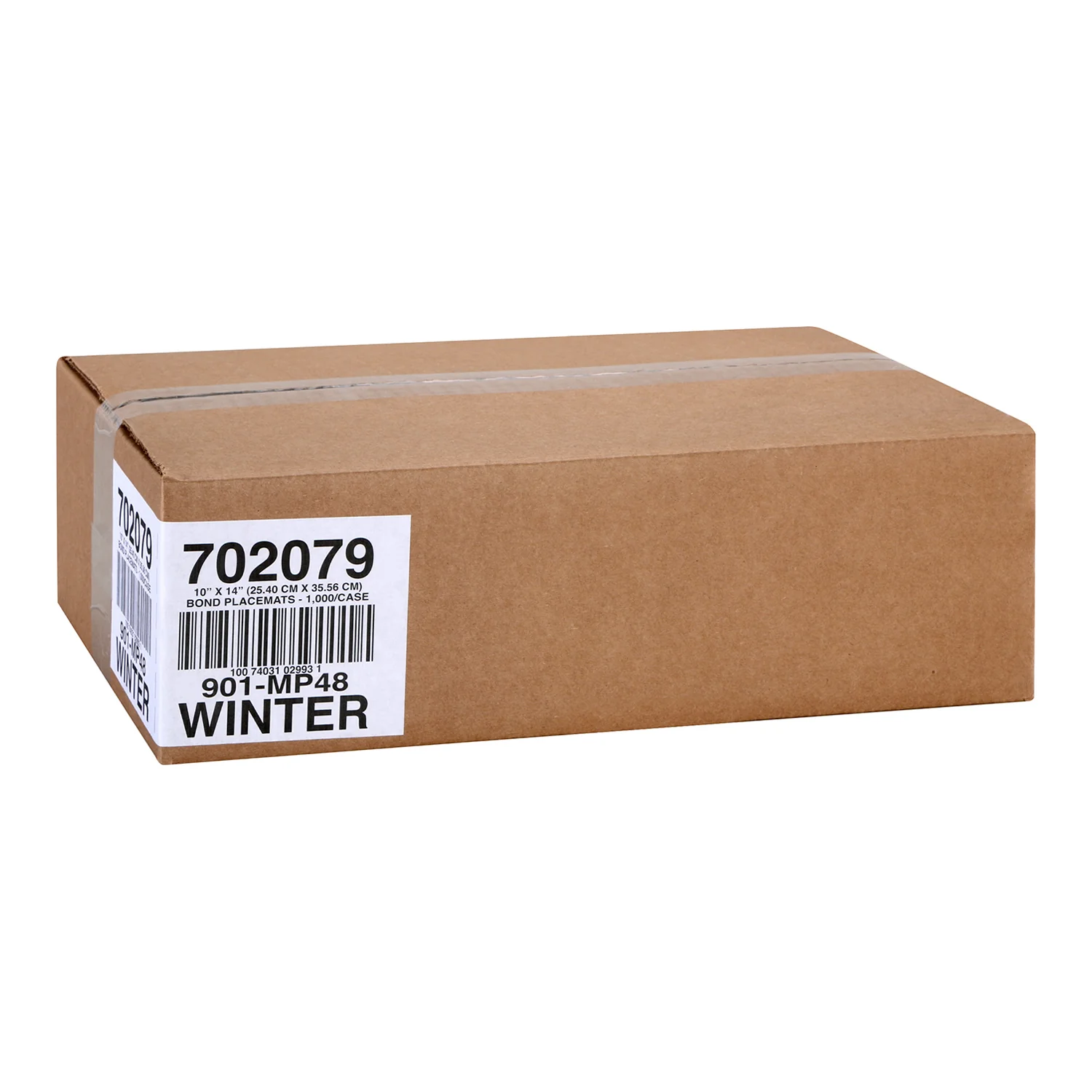 Placemat 10 x 14 Multi Pack Winter - 1 x 1000 count - Hoffmaster Food - Packaging and Accessories - Restaurant Supplies and Equipment - Canadian Distribution - Image 2