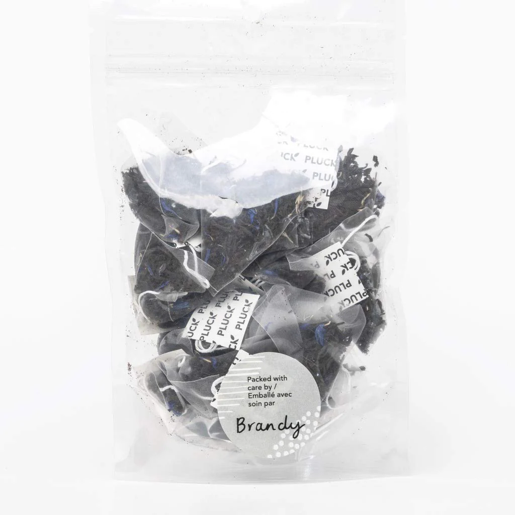 PLUCK TEA Earl Grey Cream – 2 x 15 Compostable Pyramid Tea Bags - Canadian Distribution - Ships Free Within Canada on Orders Above CAD $199 - Image 4