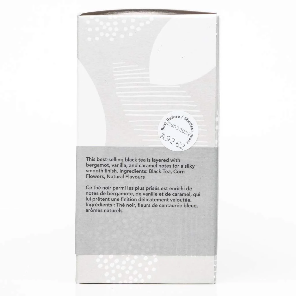 PLUCK TEA Earl Grey Cream – 2 x 15 Compostable Pyramid Tea Bags - Canadian Distribution - Ships Free Within Canada on Orders Above CAD $199 - Image 6