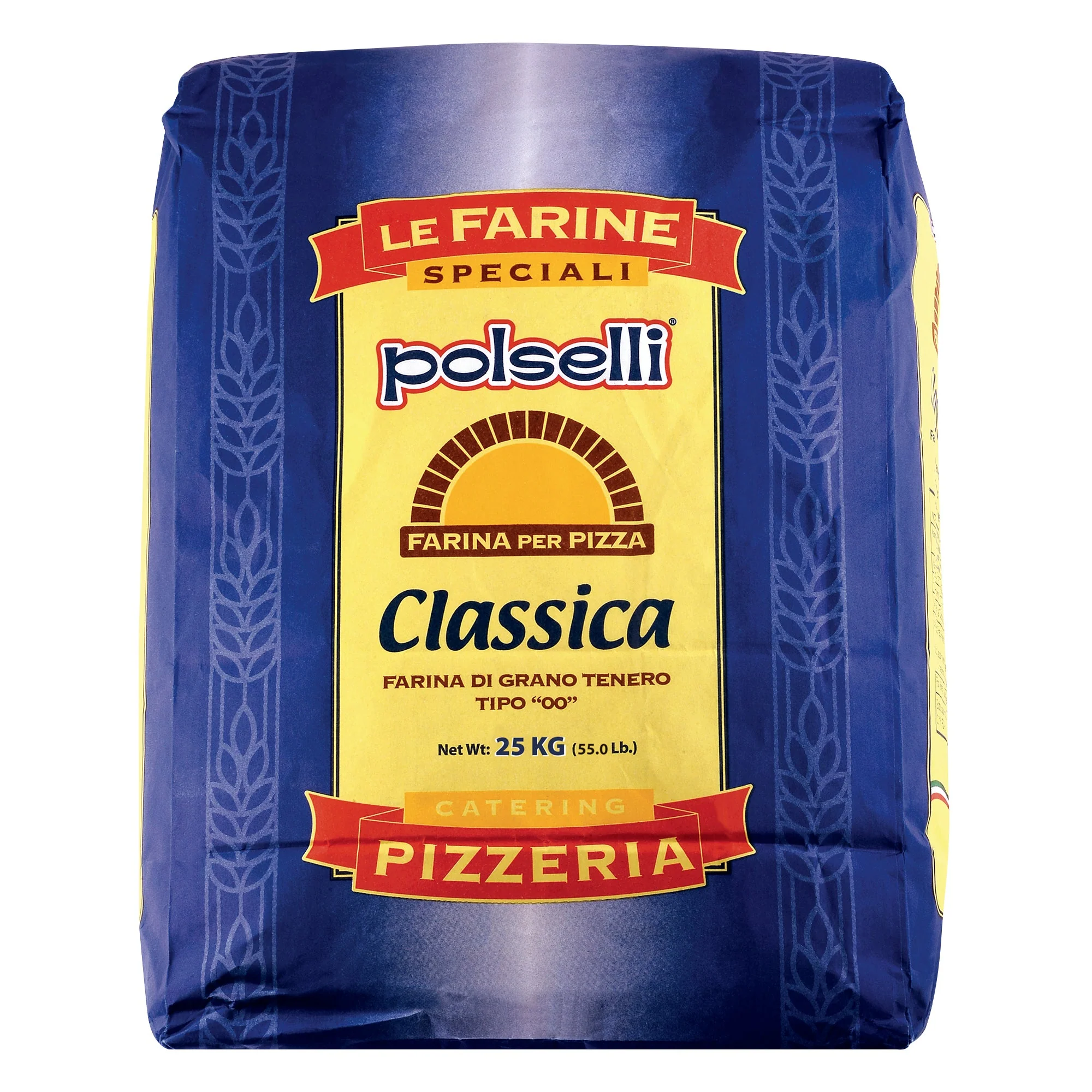 Polselli Classica Pizza Flour Type 00 - 2 x 25 kg - Grocery and Food Items - Canadian Distribution - Ships Free Within Canada on Orders Above CAD $199