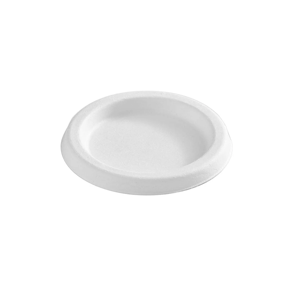 Portion Cup Lids Bagasse Compostable - Sold By The Case - Image 2