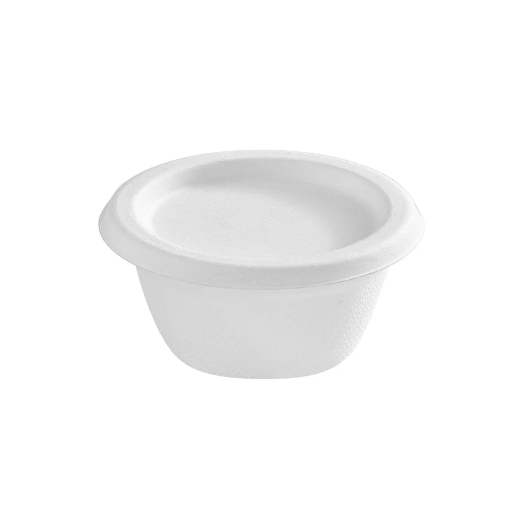 Portion Cup Lids Bagasse Compostable - Sold By The Case - Image 3