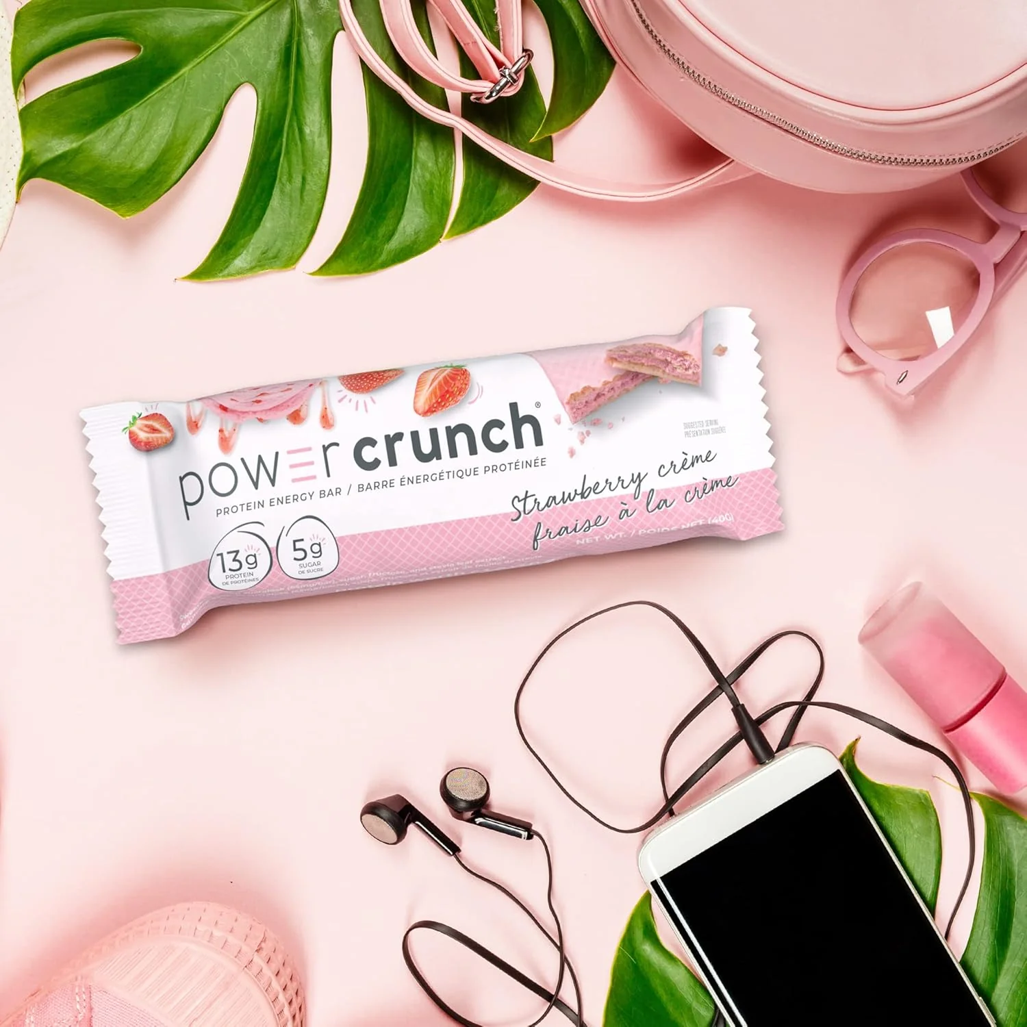 Power Crunch – Protein Bar – Strawberry Crème – 12 Pack – Ships Free Within Canada on Orders Above CAD $199 - Image 2