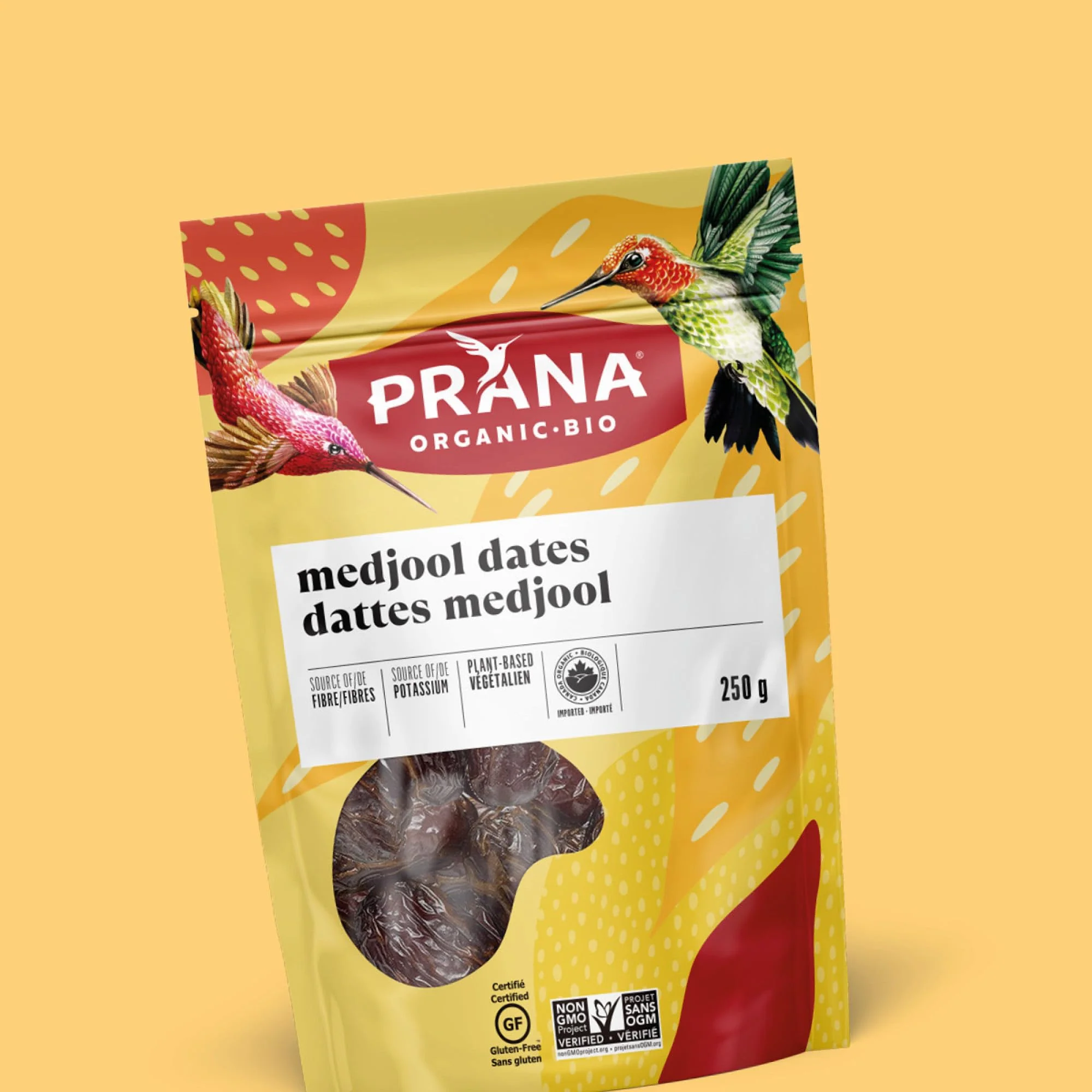 Prana Organic Medjool Dates | Premium Whole Fruit Snack | High in Fibre | Non-GMO, Gluten-Free, Vegan | 2 x 250g - Canadian Distribution - Ships Free Within Canada on Orders Above CAD $199 - Image 4