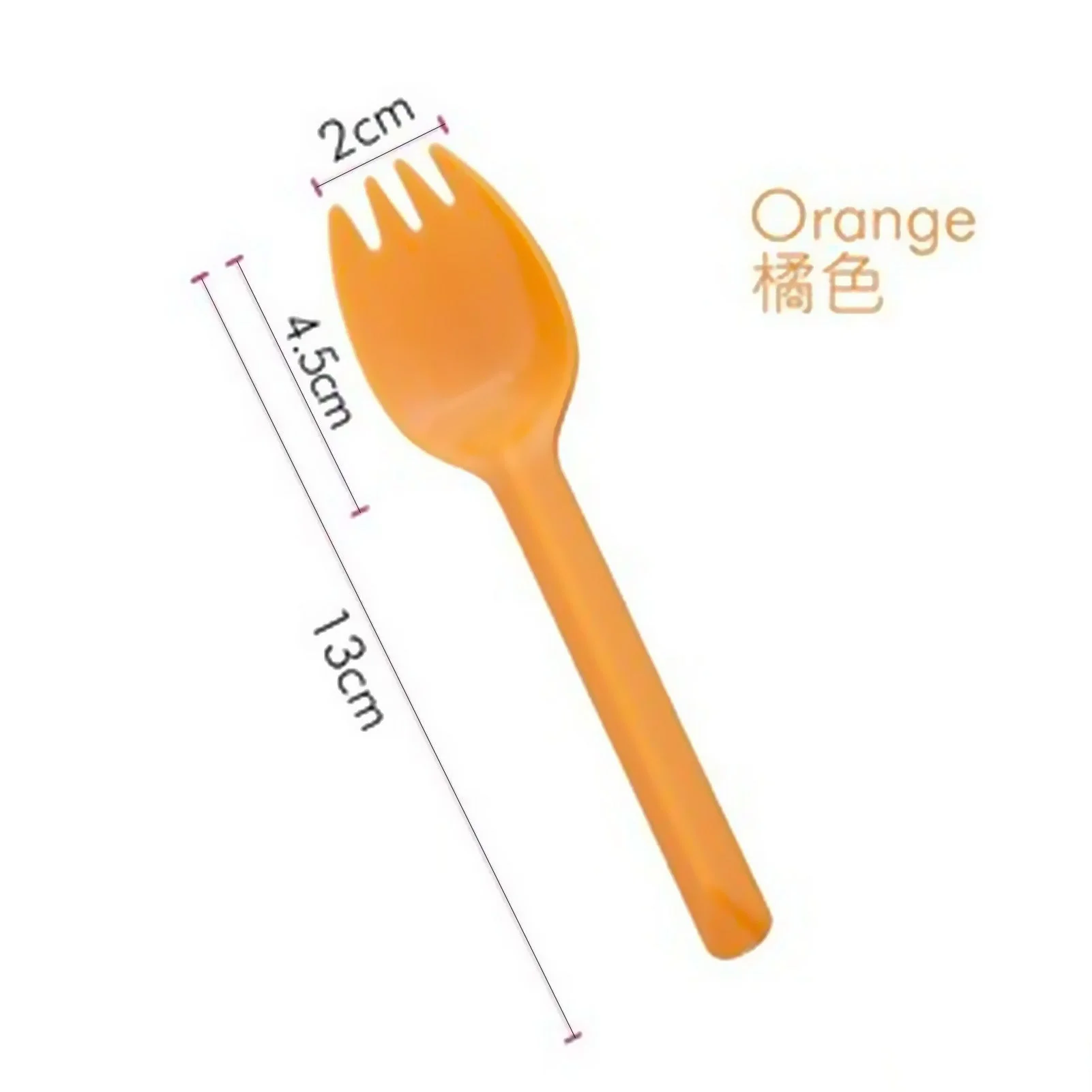 PS Dessert Spork-13cm | 50 pieces per bag | Canadian Distribution - Image 4