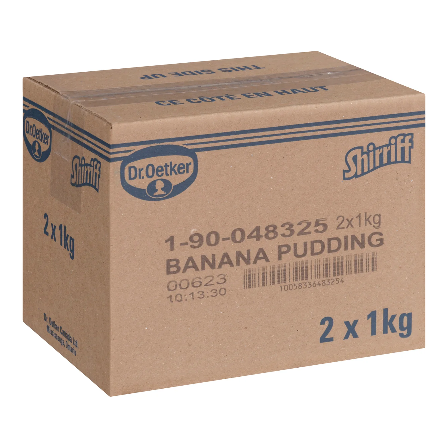 Pudding Banana Cream Powder - 2 x 1 kg - Shirriff - Baking Mixes and Ingredients - Canadian Distribution - Ships Free Within Canada on Orders Above CAD $199 - Image 3
