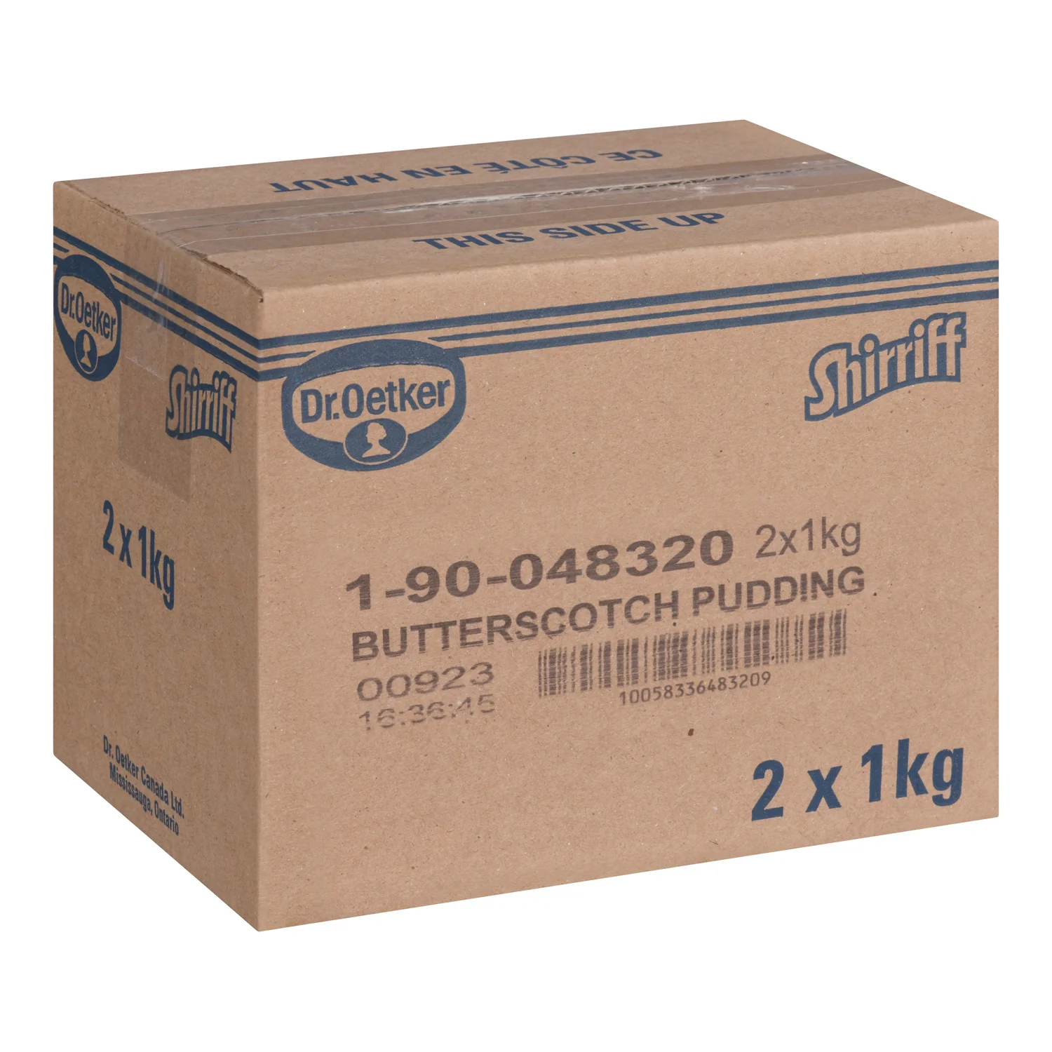 Pudding Butterscotch Powder - 2 x 1 kg - Shirriff - Baking Mixes and Ingredients - Canadian Distribution - Ships Free Within Canada on Orders Above CAD $199 - Image 3