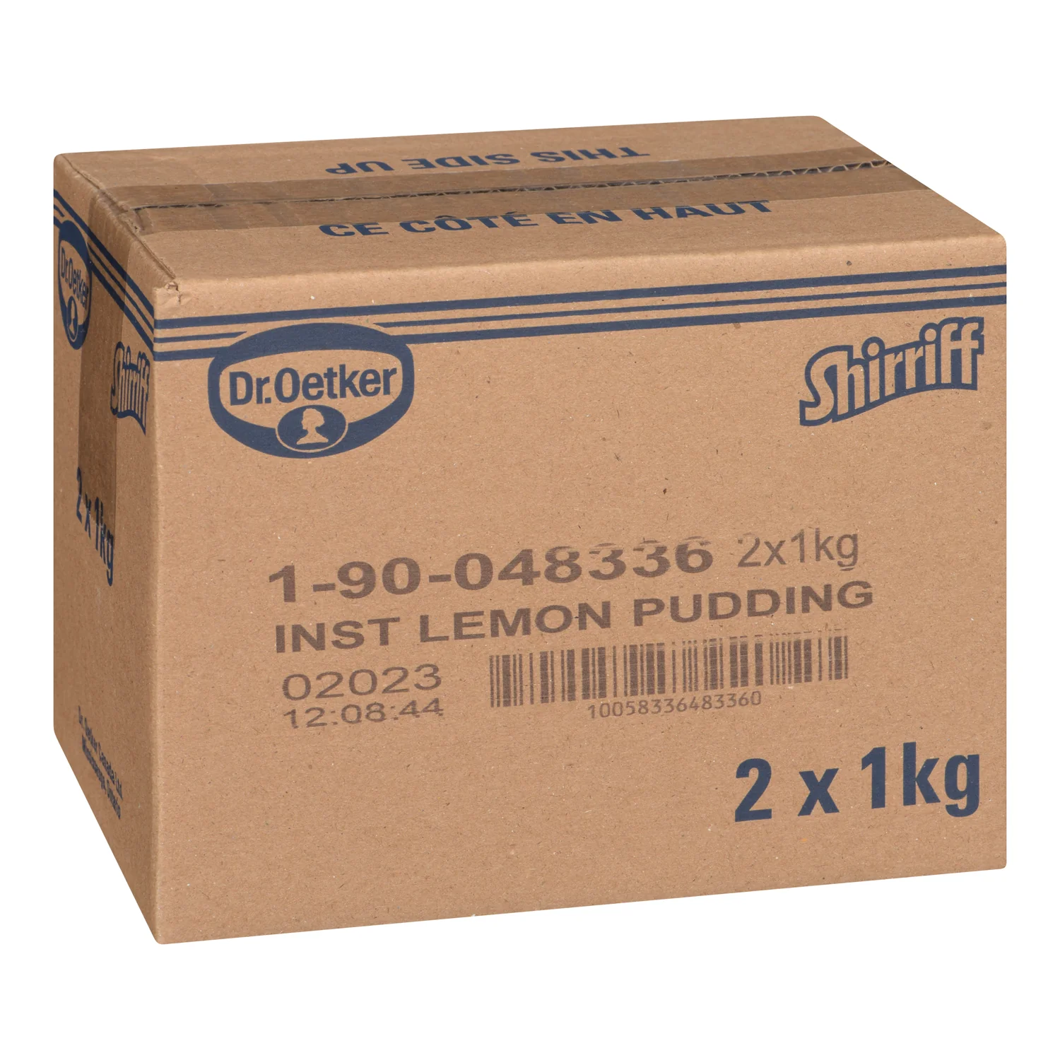 Pudding Lemon Powder Instant - 2 x 1 kg - Shirriff - Baking Mixes and Ingredients - Canadian Distribution - Ships Free Within Canada on Orders Above CAD $199 - Image 3