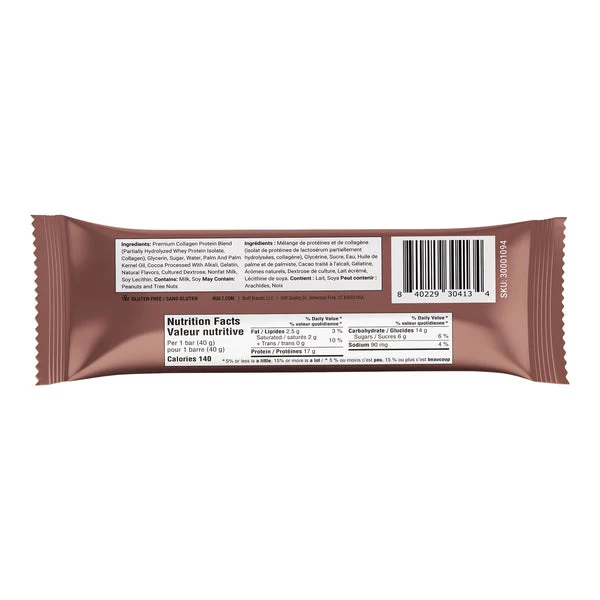 Puff Brownie and Coconut Bar - 56 × 40 g - Built - Canadian Distribution - Ships Free Within Canada on Orders Above CAD $199 - Image 4
