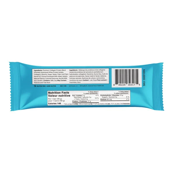 Puff Brownie and Coconut Bar - 56 × 40 g - Built - Canadian Distribution - Ships Free Within Canada on Orders Above CAD $199 - Image 6