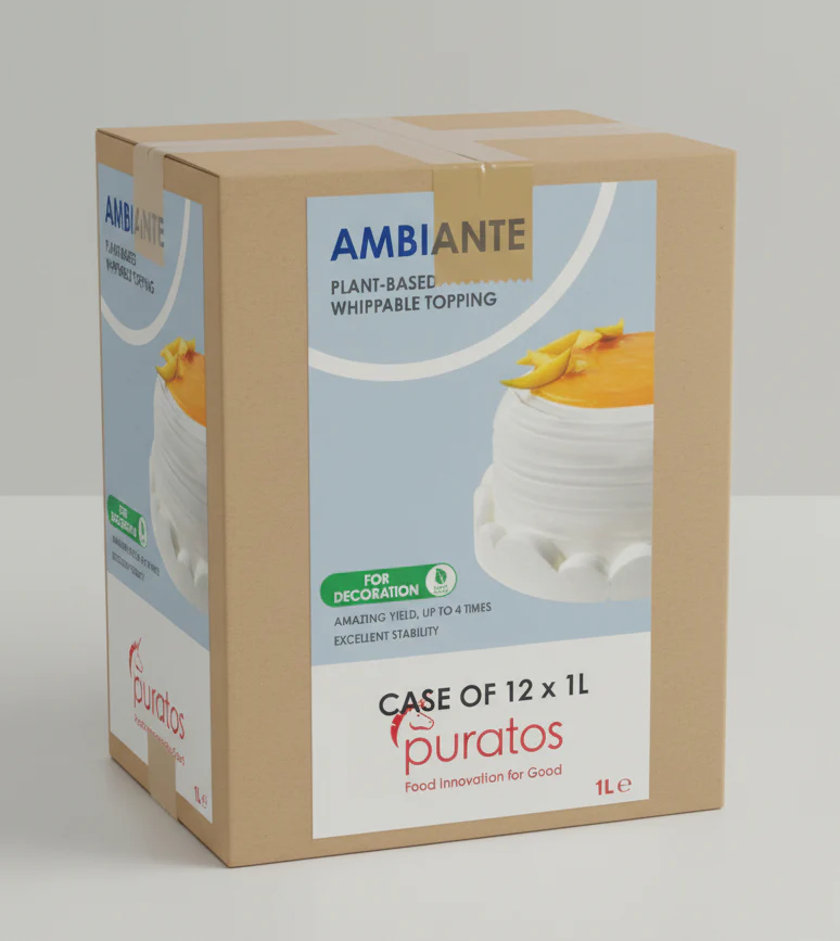 Puratos - Ambiante Plant-Based Whippable Topping - 12 x 1L  - Canadian Distribution - Ships Free Within Canada on Orders Above CAD $199 - Image 5