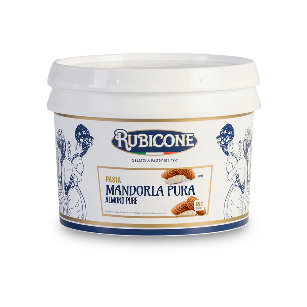 "PRE-ORDER" Pure Almond Paste - Classic Gelato Pastes - Case of 2 x 3 KG Buckets - Rubicone Canada - Ships Free Within Canada on Orders Above CAD $199