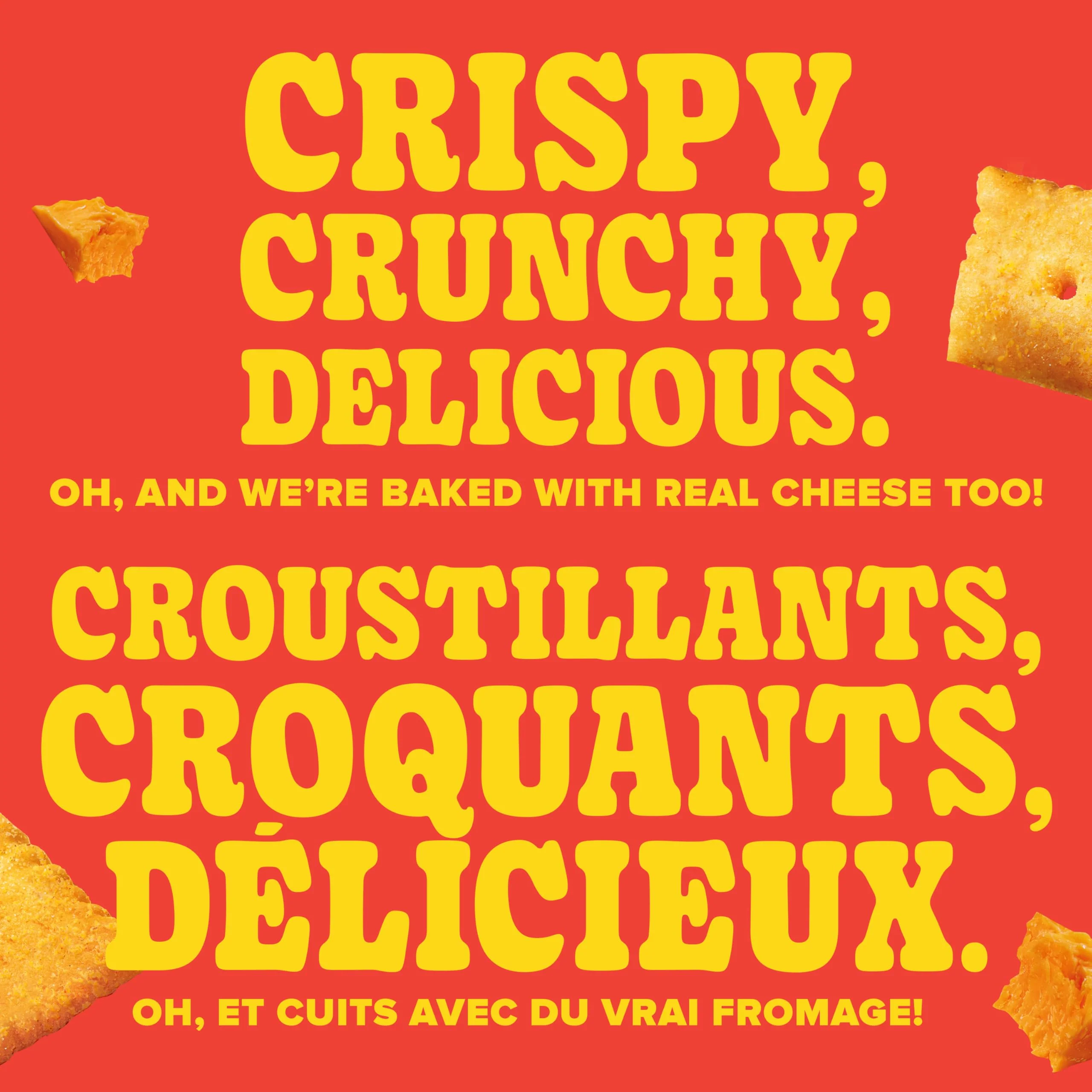 Pure Protein Cheddar Cheesy Crackers - 10G Protein Per Serving, Pack of 8 - Canadian Distribution - Ships Free Within Canada on Orders Above CAD $199 - Image 4