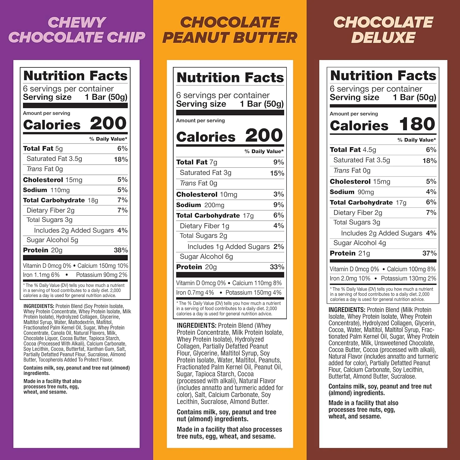 Pure Protein – Protein Bar Variety Pack – 18 Count – Ships Free Within Canada on Orders Above CAD $199 - Image 3