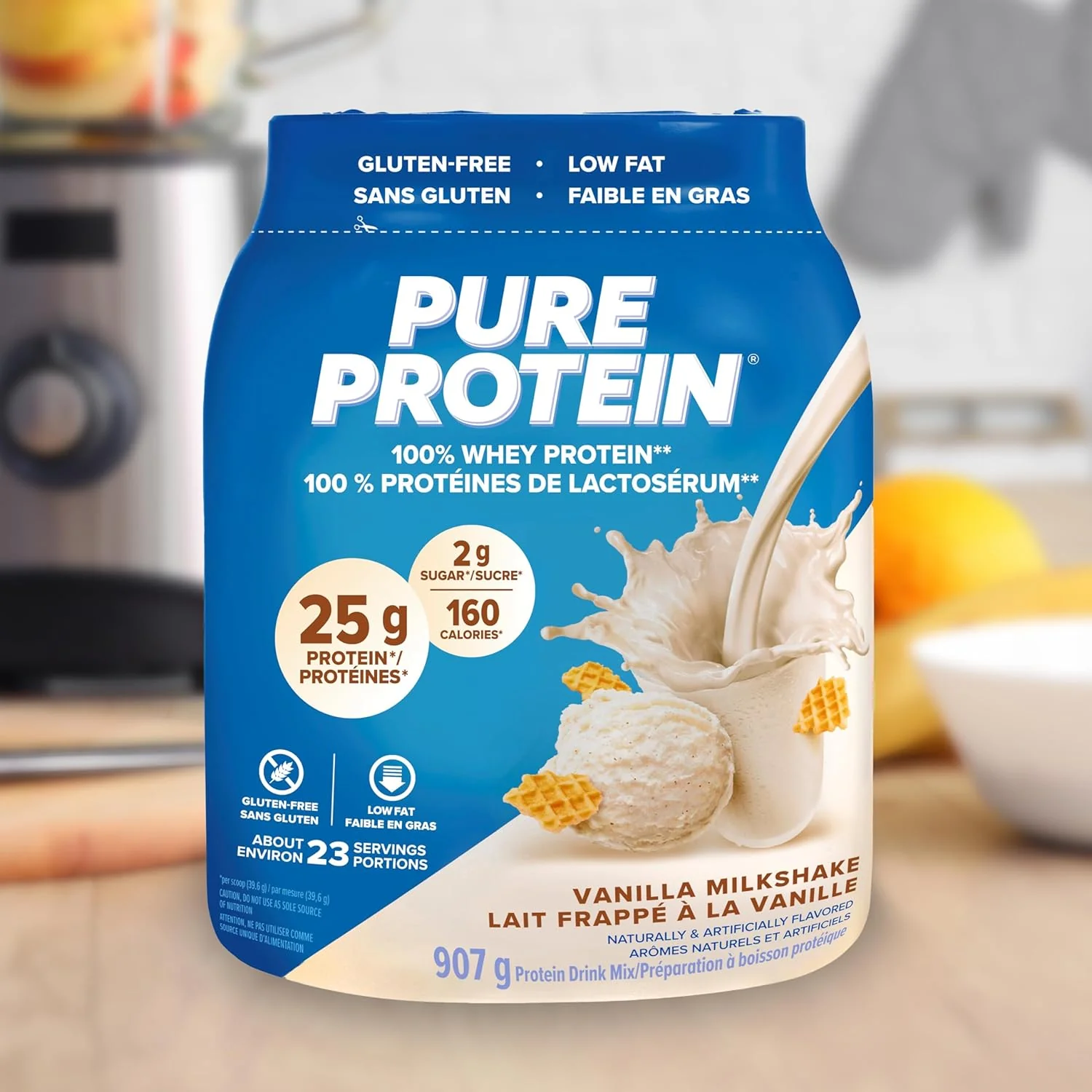 Pure Protein – Whey Powder – Vanilla – 907 g – Ships Free Within Canada on Orders Above CAD $199 - Image 5