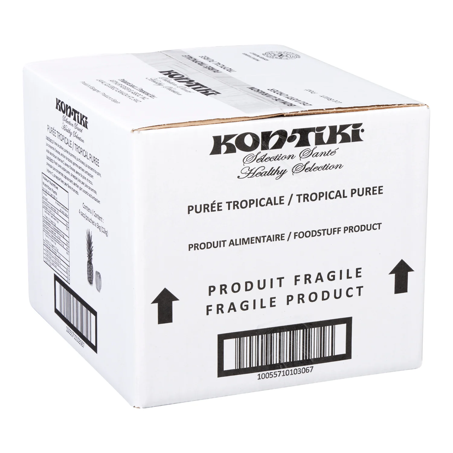 Puree Tropical - 4 x 3 L - Kontiki - Restaurant and Foodservice Ingredients - Canadian Distribution - Ships Free Within Canada on Orders Above CAD $199 - Image 2