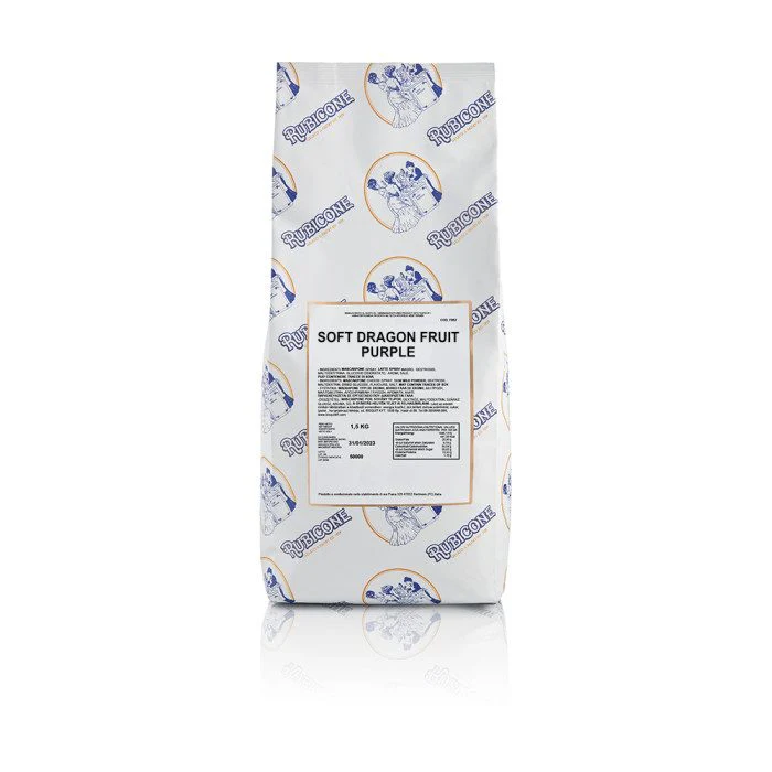 Purple Dragon Fruit Soft Serve and Soft Gelato Mix - Ready Fruit - Complete Base - Ready To Use - Case of 8 x 1.5 KG bags - Rubicone Canada - Ships Free Within Canada on Orders Above CAD $199 - Image 3