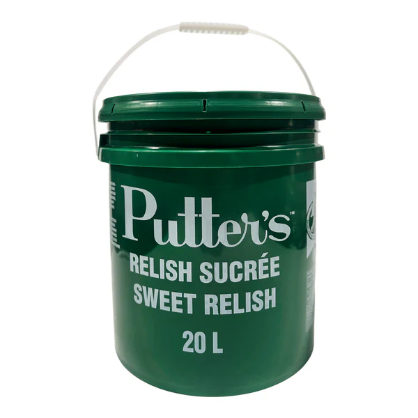 Putter's Relish - 4 x 20L - Grocery and Food Items - Canadian Distribution - Ships Free Within Canada on Orders Above CAD $199