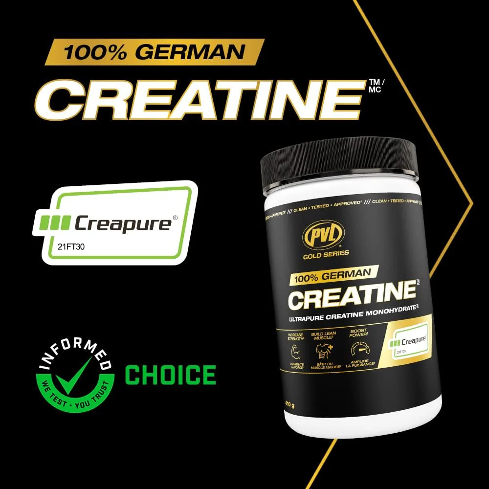 PVL – Creapure Creatine Monohydrate Powder – Unflavored – 410 g, 82 Servings – Ships Free Within Canada on Orders Above CAD $199 - Image 3