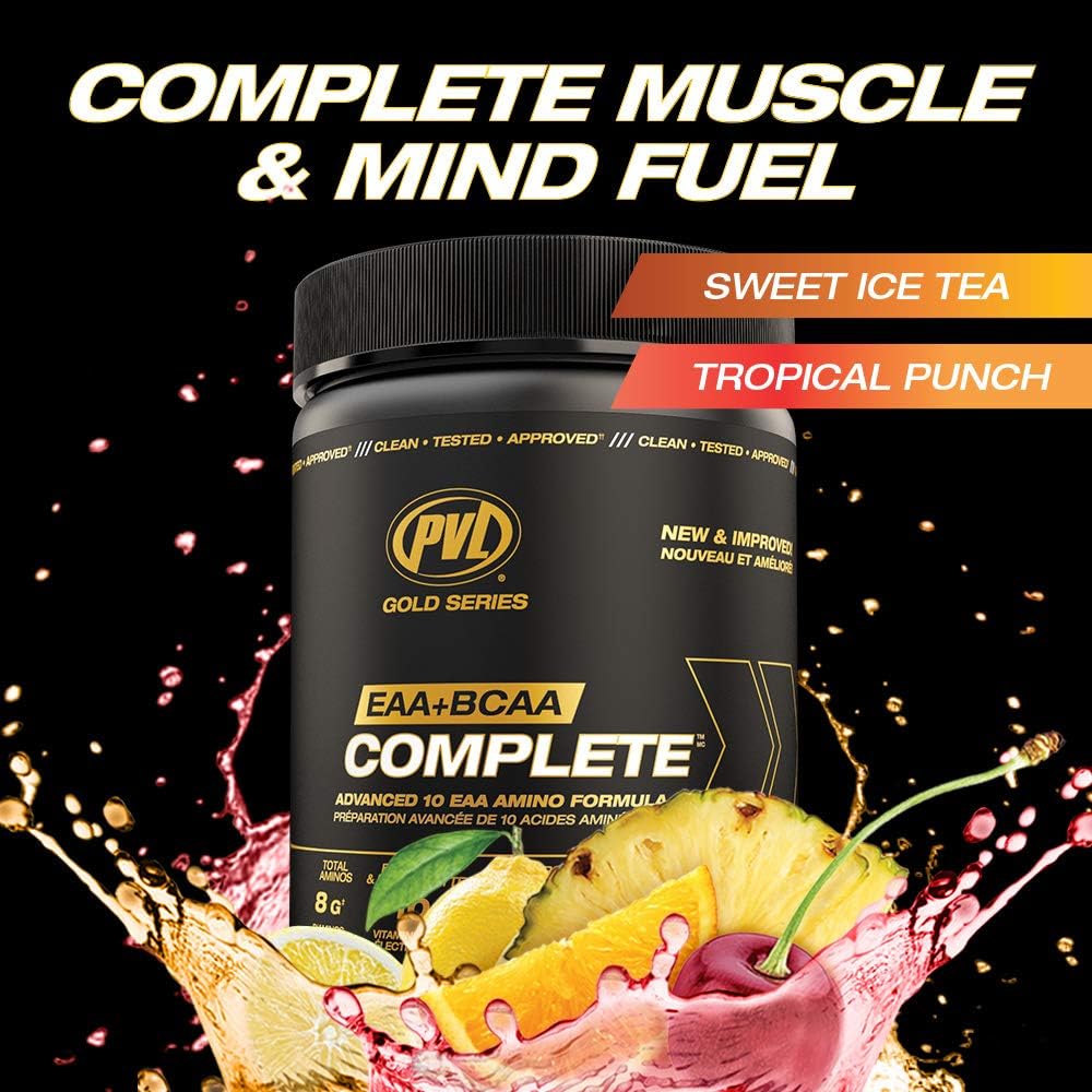 PVL – EAA/BCAA Complete – Fruit Punch – 30 Servings – Ships Free Within Canada on Orders Above CAD $199 - Image 3