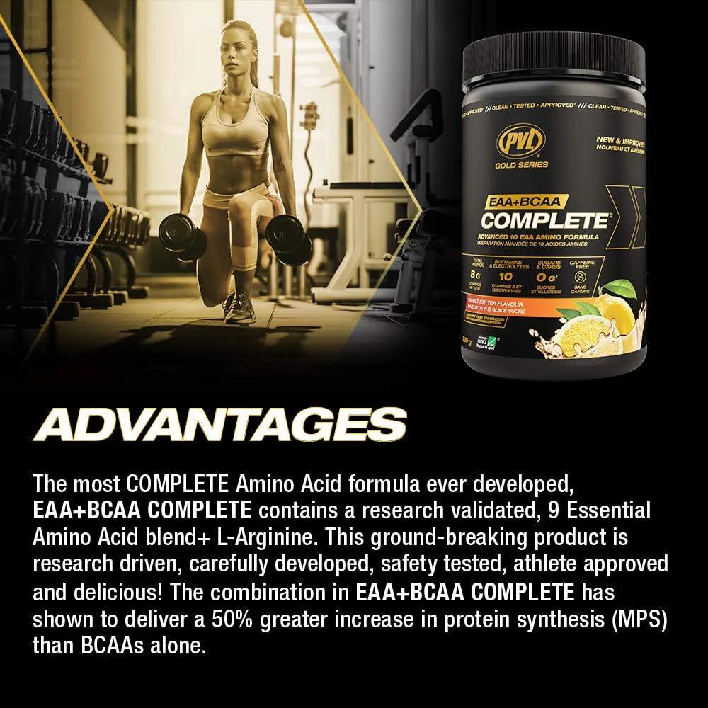 PVL – EAA/BCAA Complete – Fruit Punch – 30 Servings – Ships Free Within Canada on Orders Above CAD $199 - Image 4