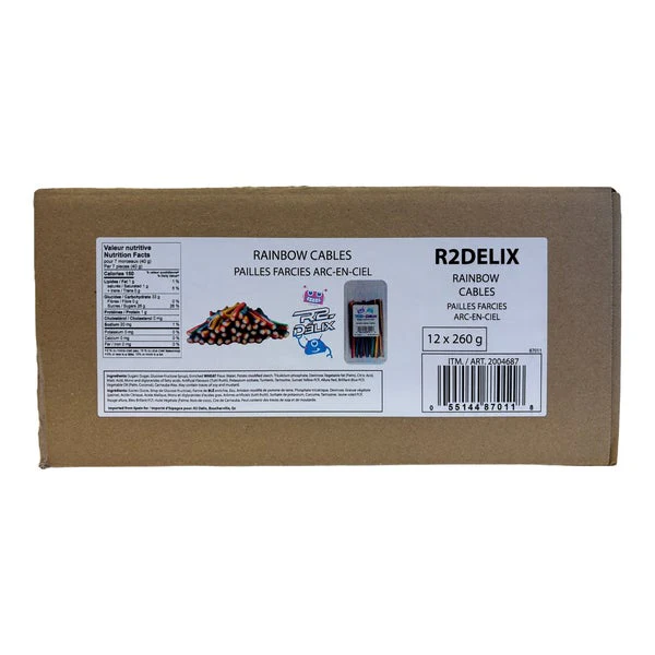 Rainbow Cables - 48 x 260 g - R2-Delix - Canadian Distribution - Ships Free Within Canada on Orders Above CAD $199 - Image 3