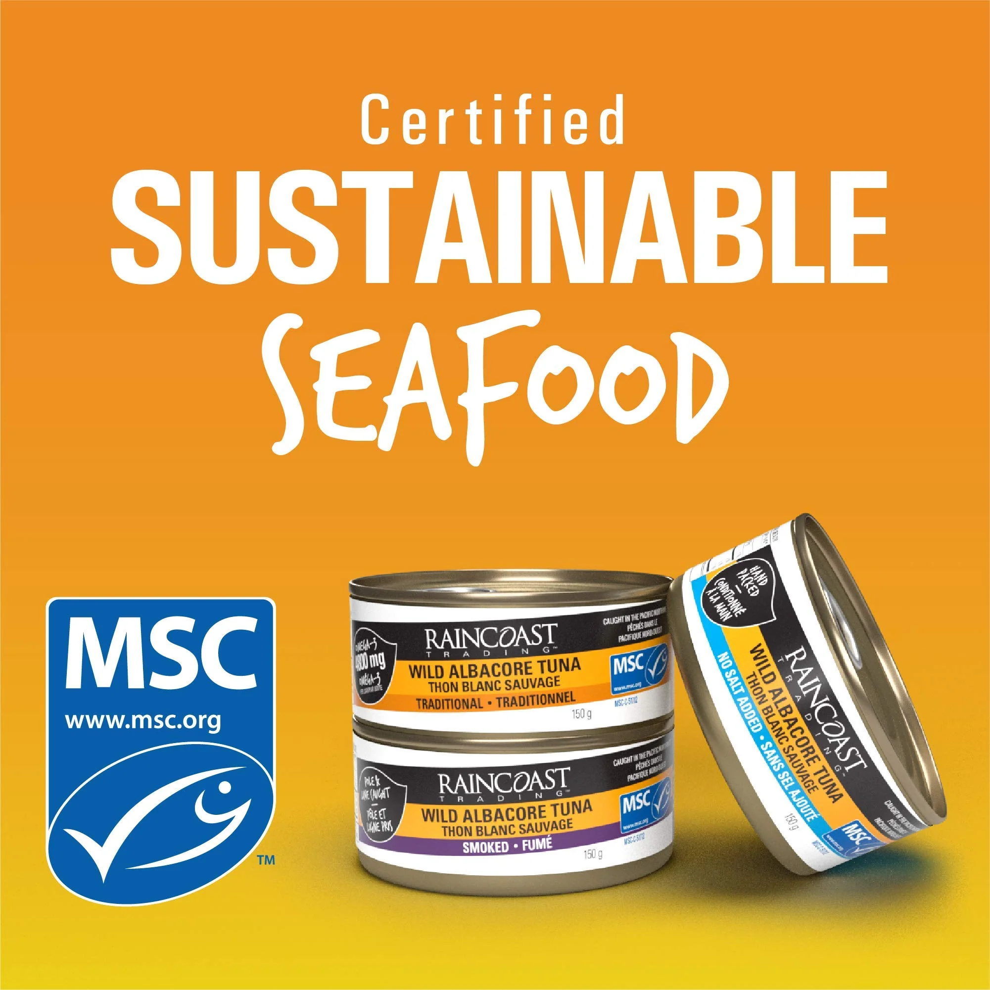 Raincoast Trading Solid White Albacore Tuna – 12 Can Case - Canadian Distribution - Ships Free Within Canada on Orders Above CAD $199 - Image 8