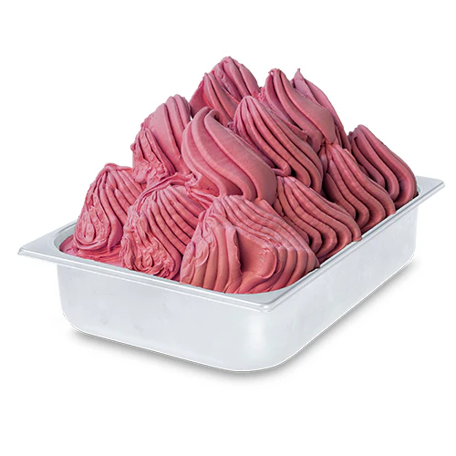 Raspberry Ready Fruit - Ready Base for Soft Serve and Gelato - Case of 6 x 1.25 KG bags - Rubicone Canada - Ships Free Within Canada on Orders Above CAD $199 - Image 2