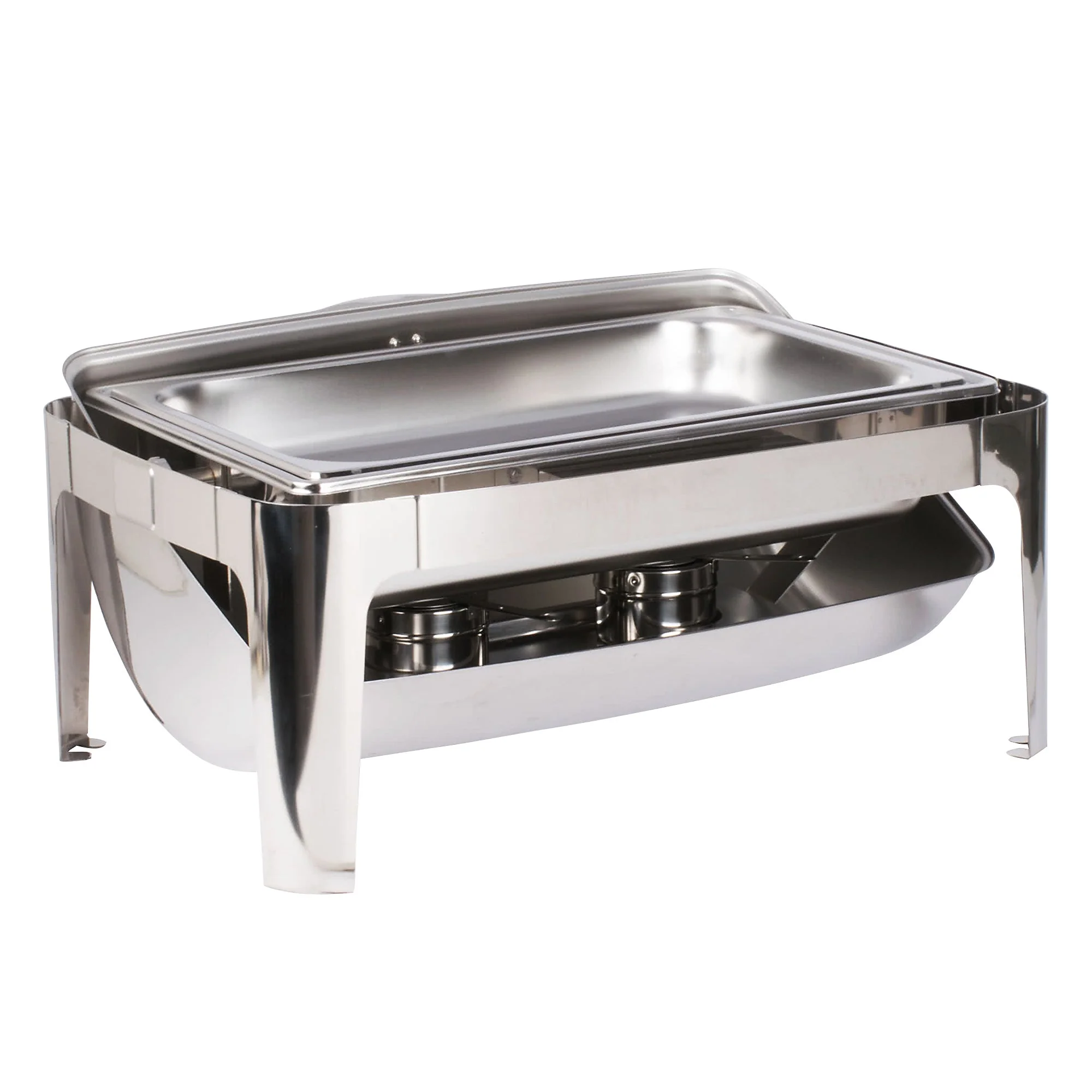 Rectangular Chafer - Roll-Top - 8.5 L (9.9 qt) - Restaurant Equipment and Smallwares - Canadian Distribution - Image 2