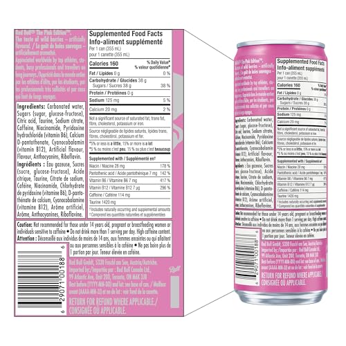Red Bull Energy Drink Wild Berries Edition, 355ml (24-Pack) - Canadian Distribution - Ships Free Within Canada on Orders Above CAD $199 - Image 7