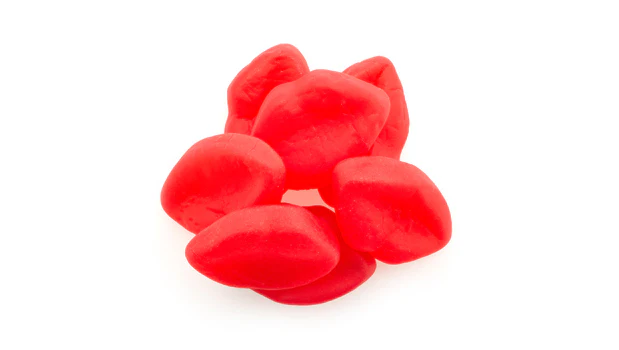 Red Hot Lips Jelly Candies - 22 LB Box - Premium Ice Cream and Dessert Toppings, Mix-Ins and Inclusions - Ships Free Within Canada on Orders Above CAD $199