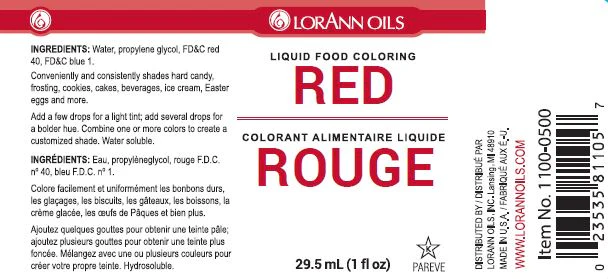 Red Liquid Food Color - Liquid Food Coloring - 4 oz, 1 Gallon - Ships Free Within Canada on Orders Above CAD $199 - Image 2