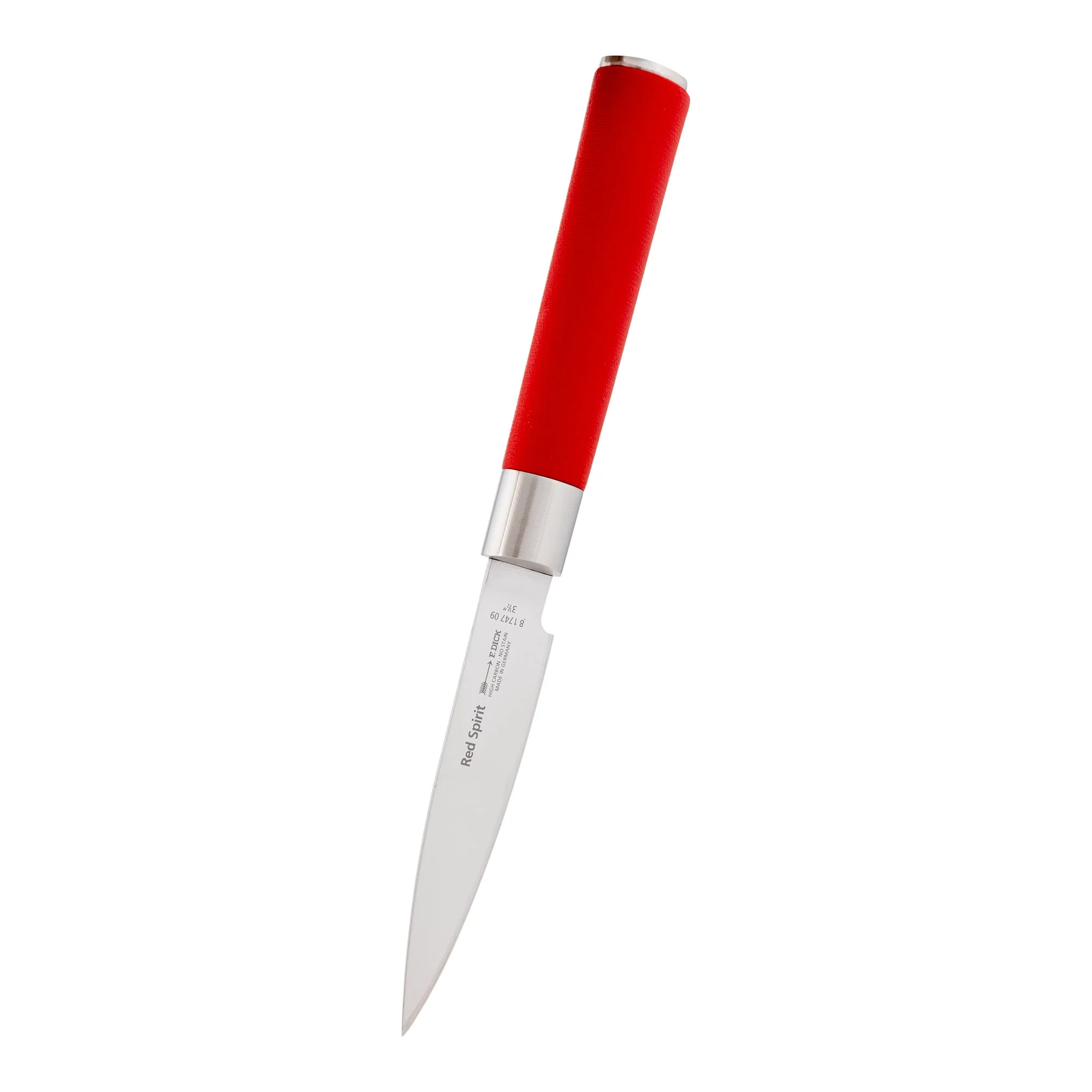 Red Spirit Pairing Knife - 9 cm (3.5 in) - Friedrich D - Restaurant Equipment and Smallwares - Canadian Distribution