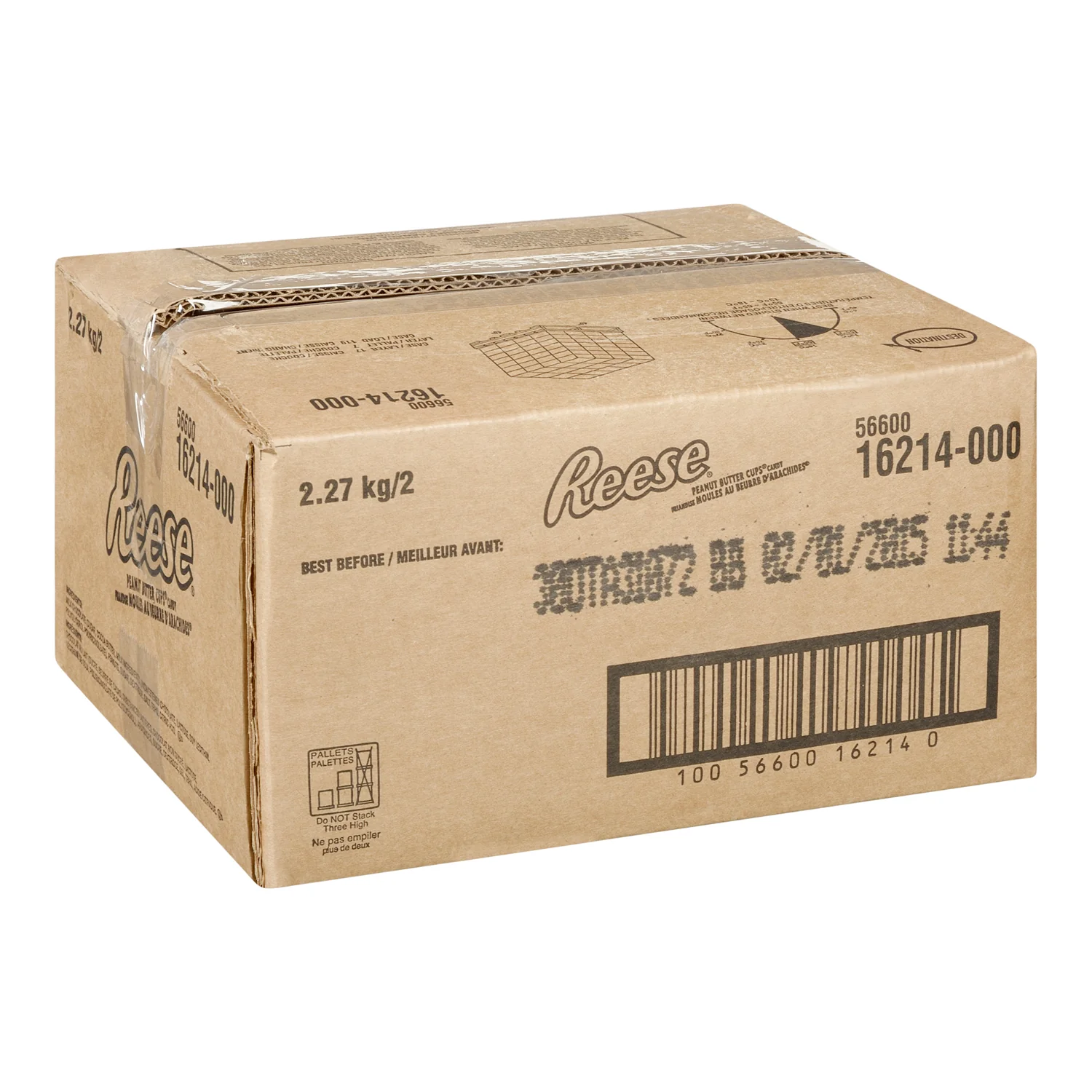 Reese Peanut Butter Cups Chopped 2/5 LB - Canadian Distribution - Ships Free Within Canada on Orders Above CAD $199