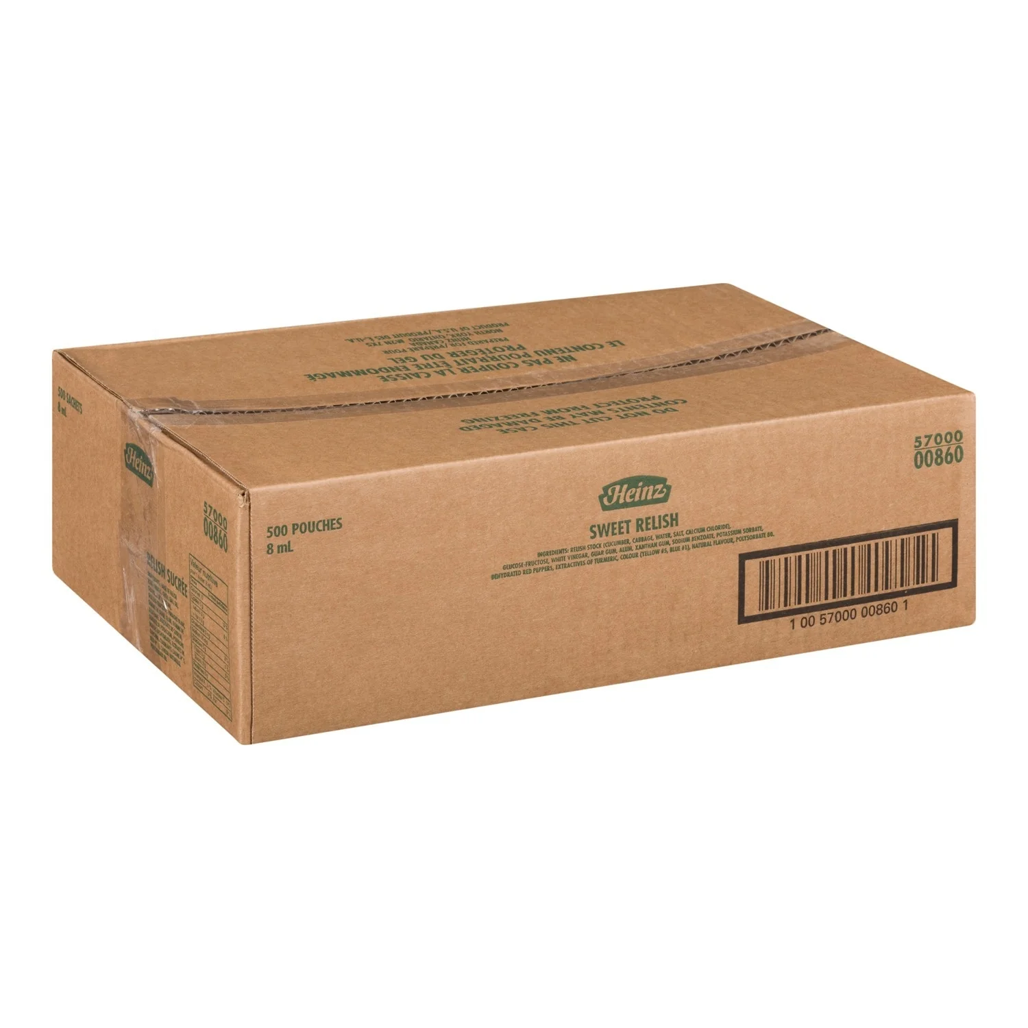 Relish Sweet Green Portion Control - 500 x 8 mL - Heinz - Restaurant and Foodservice Ingredients - Canadian Distribution - Ships Free Within Canada on Orders Above CAD $199 - Image 3