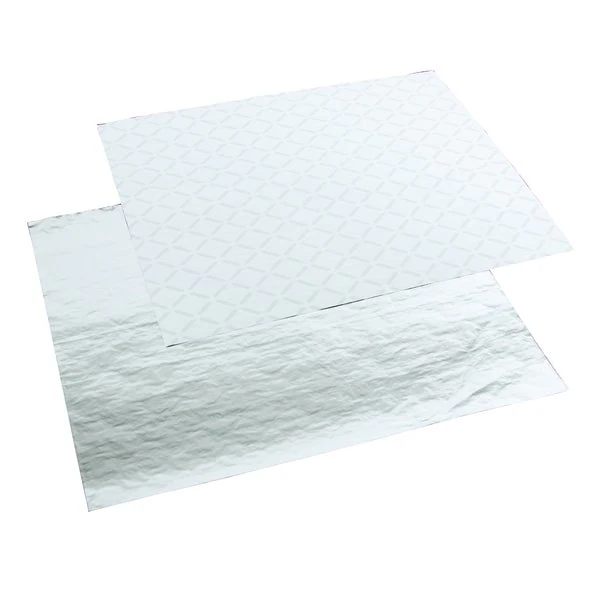 Resto Foil Paper Wrap 10.5 in x 13 in - Pack of 1,000  - Disposables, Restaurant Packaging and Take-Out Supplies - Canadian Distribution - Ships Free Within Canada on Orders Above CAD $199