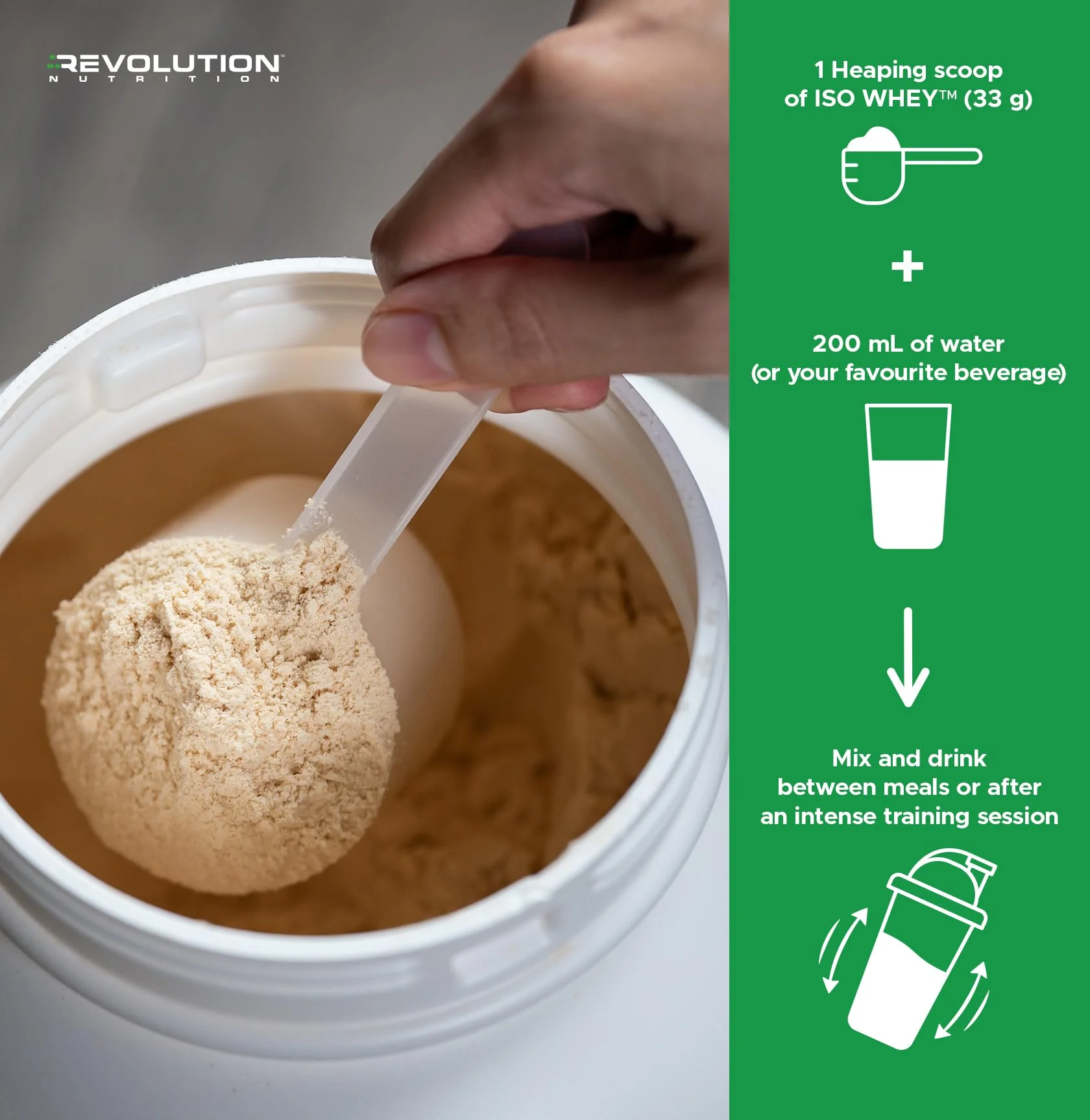 Revolution Nutrition – Iso Whey – Chocolate Peanut Butter Cup – 6 lb - Canadian Distribution - Ships Free Within Canada on Orders Above CAD $199 - Image 5