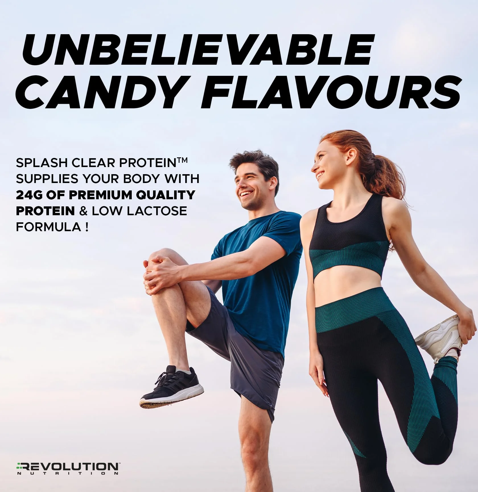 Revolution Nutrition – Splash Clear Isolate Protein – Orange Slice – 667g / 23 Servings – Zero Sugar - Canadian Distribution - Ships Free Within Canada on Orders Above CAD $199 - Image 2