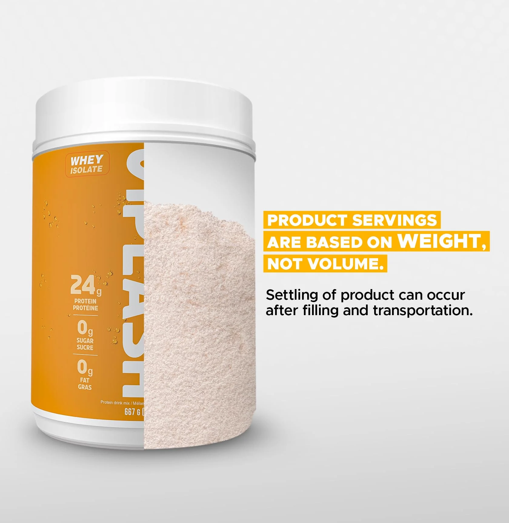 Revolution Nutrition – Splash Clear Isolate Protein – Orange Slice – 667g / 23 Servings – Zero Sugar - Canadian Distribution - Ships Free Within Canada on Orders Above CAD $199 - Image 3