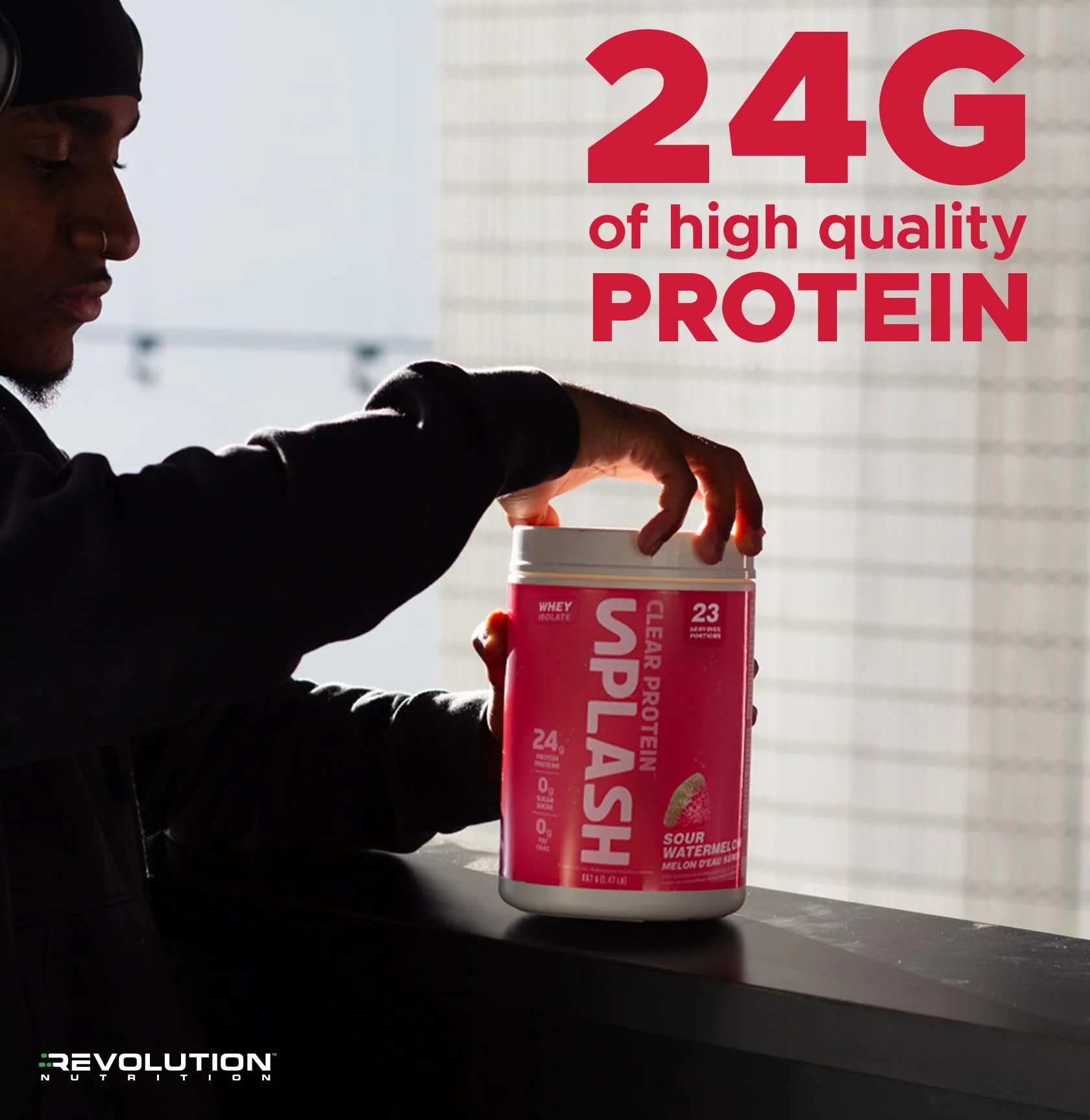 Revolution Nutrition – Splash Clear Isolate Protein – Orange Slice – 667g / 23 Servings – Zero Sugar - Canadian Distribution - Ships Free Within Canada on Orders Above CAD $199 - Image 6