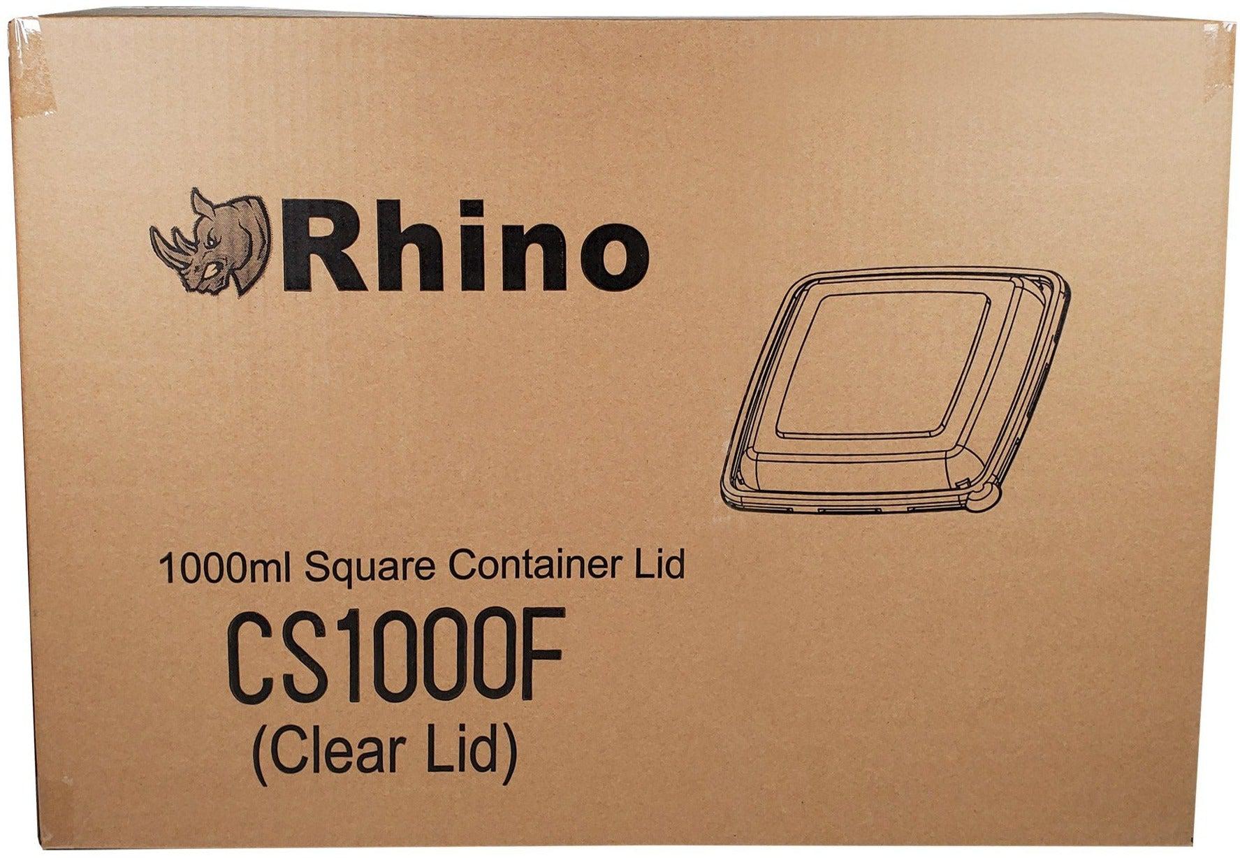 Eco-Craze/Rhino - Clear Lid for CS1000 - CS1000F - Image 2